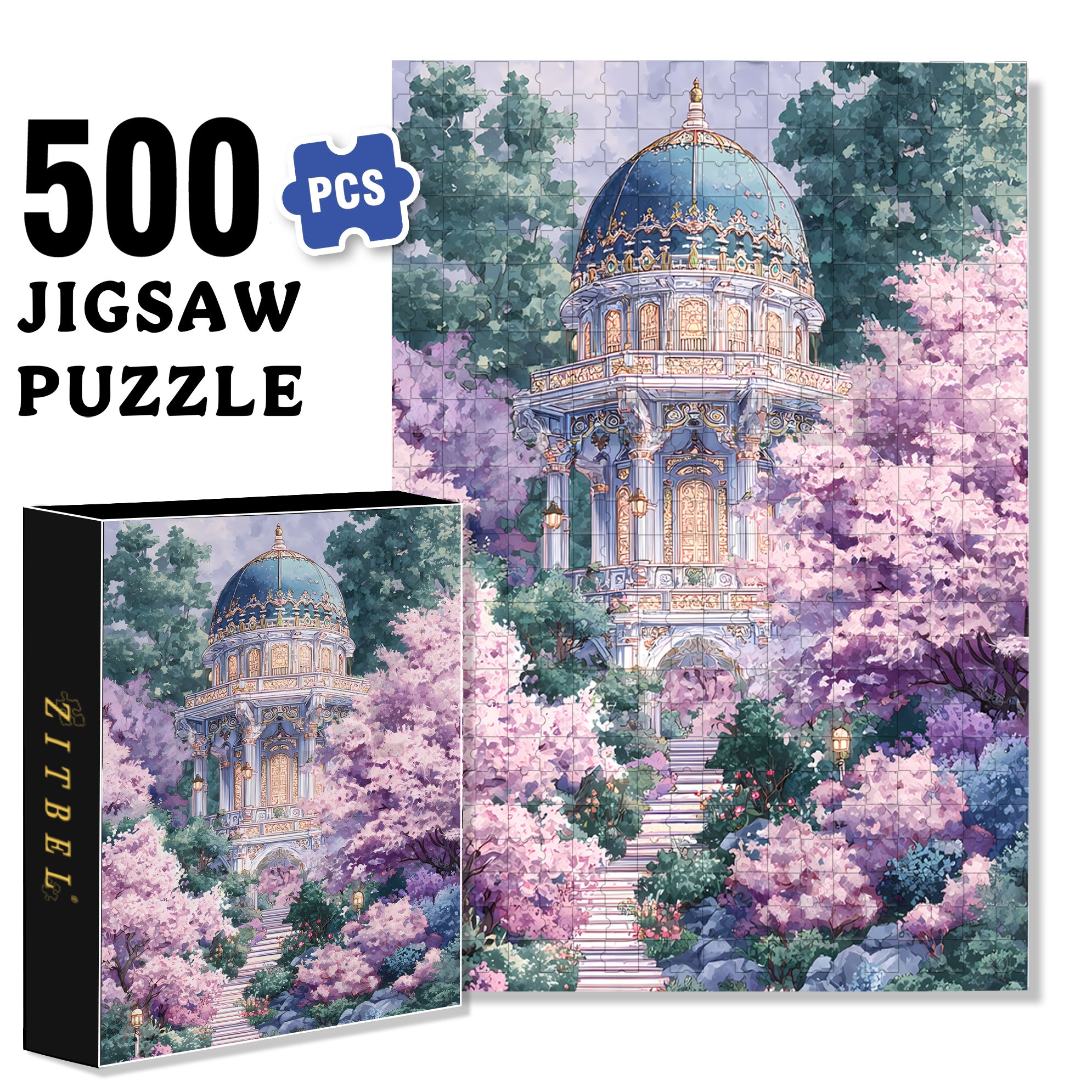 Which Religion Is True 500pcs/1000pcs Jigsaw Puzzle, Scratch-Resistant, Interactive Family Game & Brain-Boosting DIY Decor, Perfect for Halloween, Christmas & New Year Gifts, Family Puzzle Game