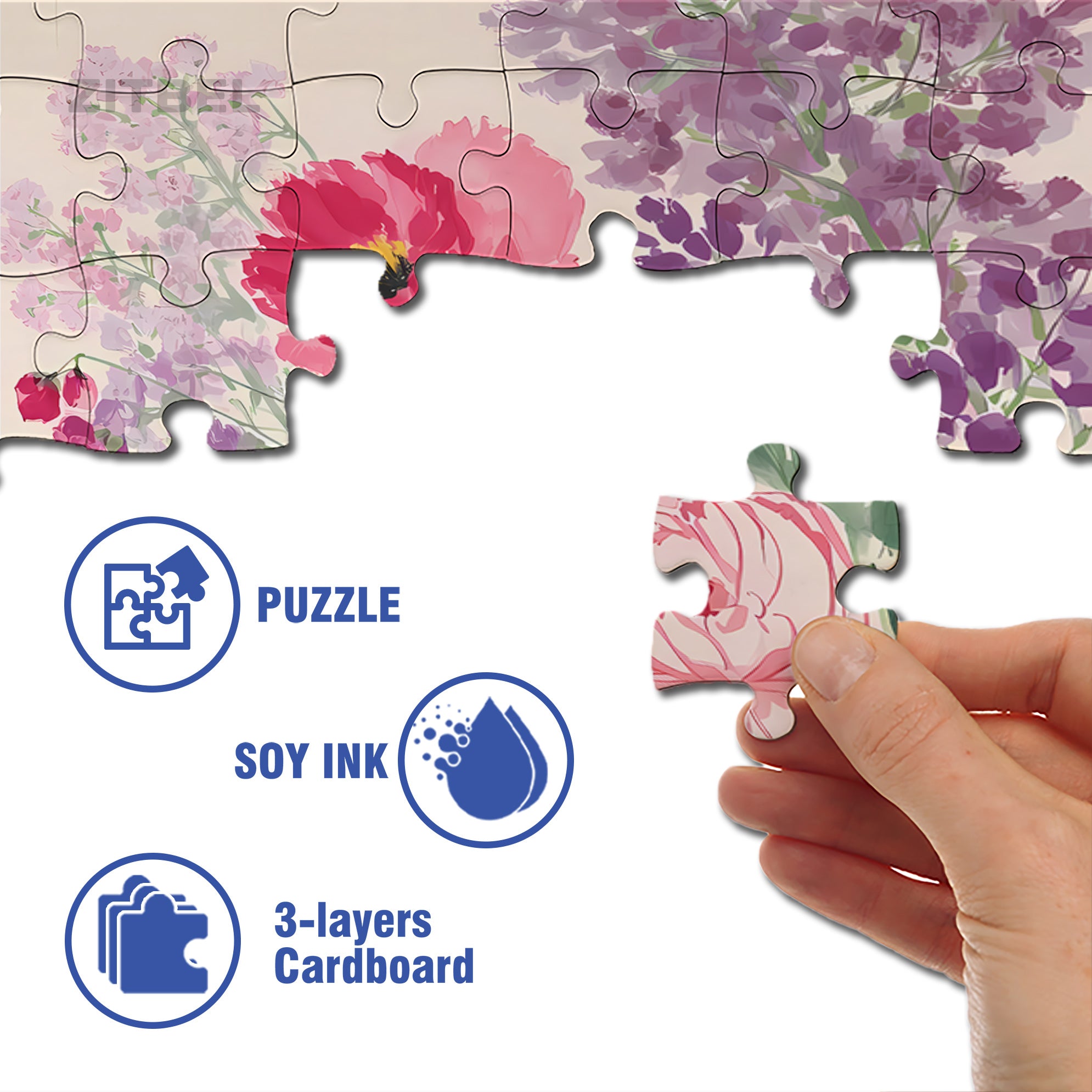 Brilliant 500pcs/1000pcs Jigsaw Puzzle, Scratch-Resistant, Interactive Family Game & Brain-Boosting DIY Decor, Perfect for Halloween, Christmas & New Year Gifts, Family Puzzle Game