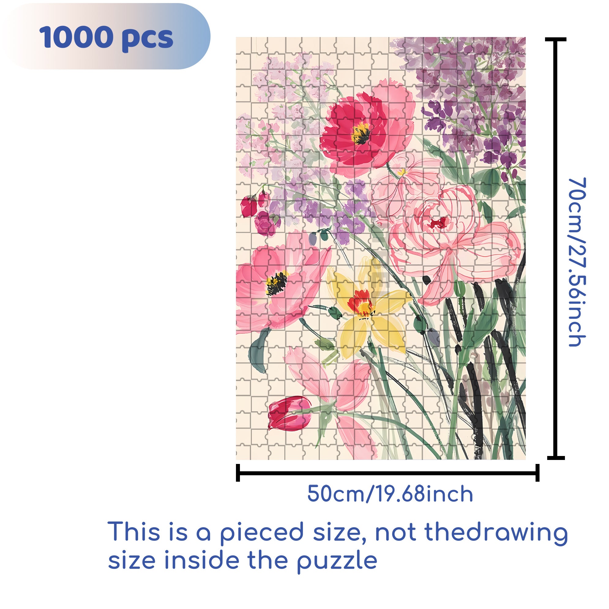 Brilliant 500pcs/1000pcs Jigsaw Puzzle, Scratch-Resistant, Interactive Family Game & Brain-Boosting DIY Decor, Perfect for Halloween, Christmas & New Year Gifts, Family Puzzle Game