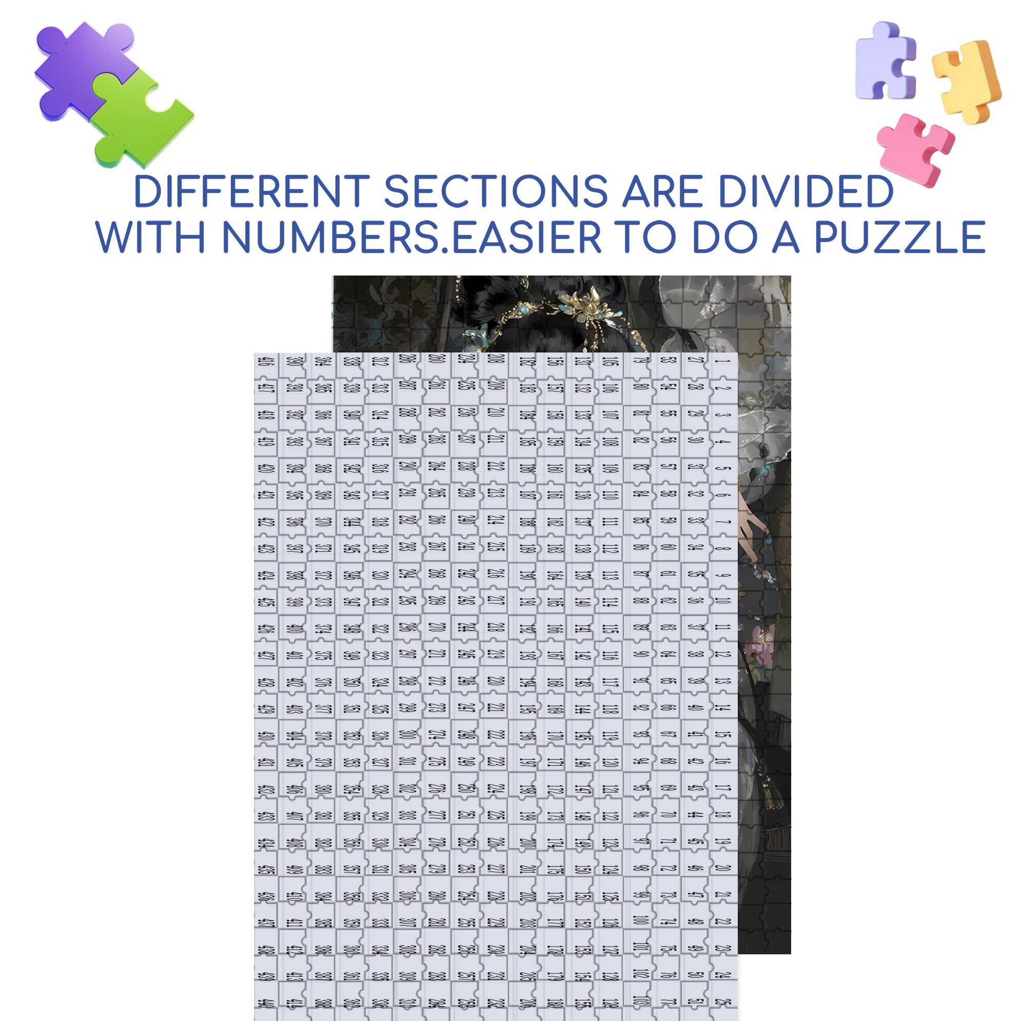 Come With Me 500pcs/1000pcs Jigsaw Puzzle, Scratch-Resistant, Interactive Family Game & Brain-Boosting DIY Decor, Perfect for Halloween, Christmas & New Year Gifts, Family Puzzle Game