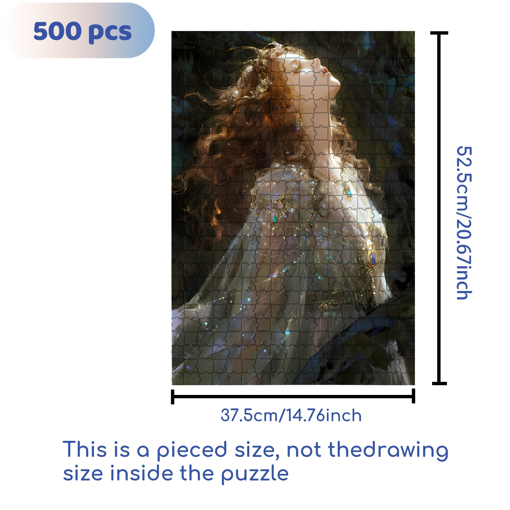 Feel The Sunshine 500pcs/1000pcs Jigsaw Puzzle, Scratch-Resistant, Interactive Family Game & Brain-Boosting DIY Decor, Perfect for Halloween, Christmas & New Year Gifts, Family Puzzle Game