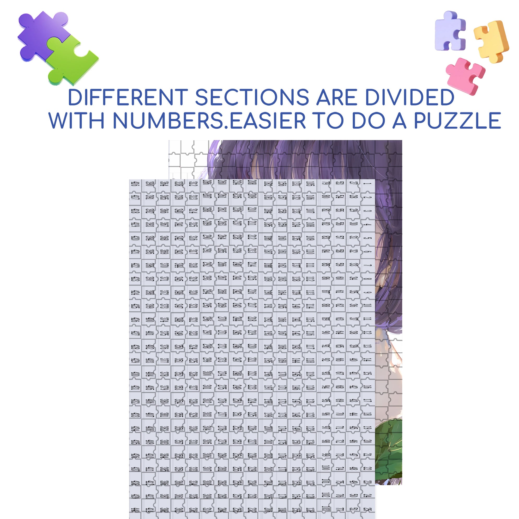 Gaze 500pcs/1000pcs Jigsaw Puzzle, Scratch-Resistant, Interactive Family Game & Brain-Boosting DIY Decor, Perfect for Halloween, Christmas & New Year Gifts, Family Puzzle Game