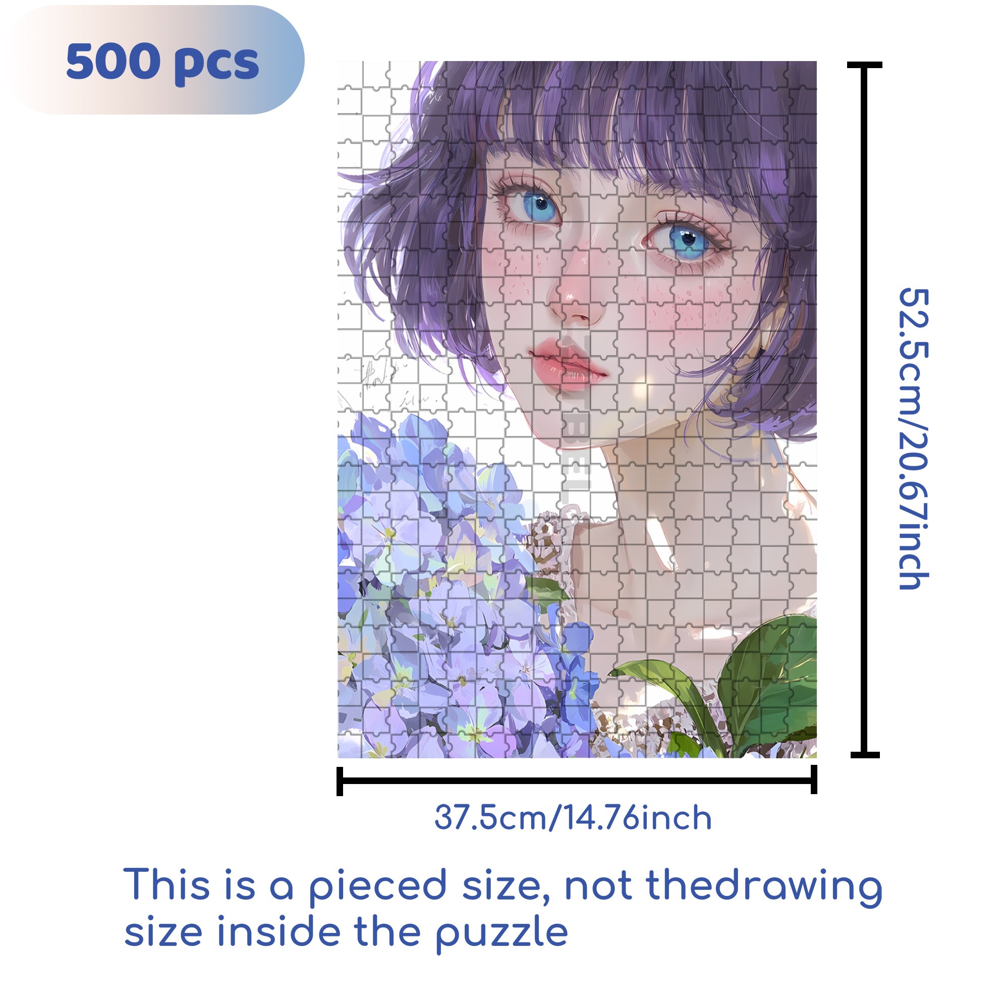 Gaze 500pcs/1000pcs Jigsaw Puzzle, Scratch-Resistant, Interactive Family Game & Brain-Boosting DIY Decor, Perfect for Halloween, Christmas & New Year Gifts, Family Puzzle Game