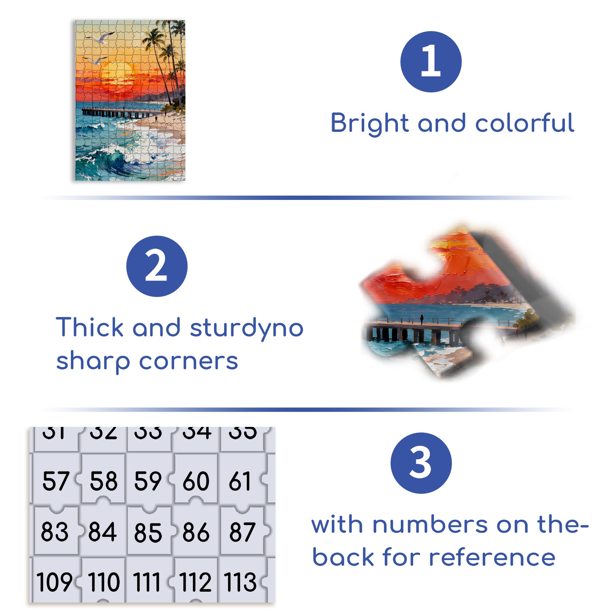 Seagull 500pcs/1000pcs Jigsaw Puzzle, Scratch-Resistant, Interactive Family Game & Brain-Boosting DIY Decor, Perfect for Halloween, Christmas & New Year Gifts, Family Puzzle Game