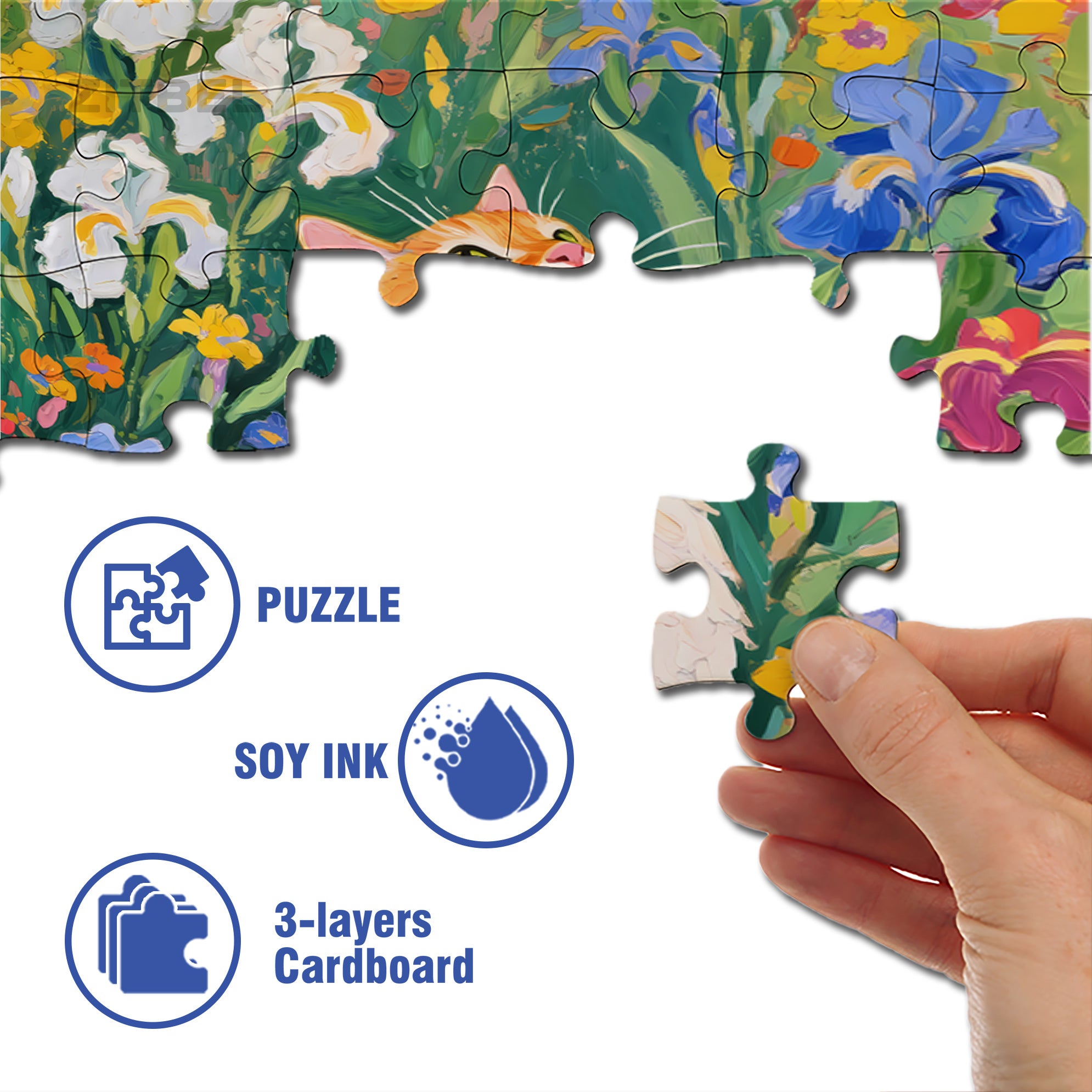 Aattract 500pcs/1000pcs Jigsaw Puzzle, Scratch-Resistant, Interactive Family Game & Brain-Boosting DIY Decor, Perfect for Halloween, Christmas & New Year Gifts, Family Puzzle Game