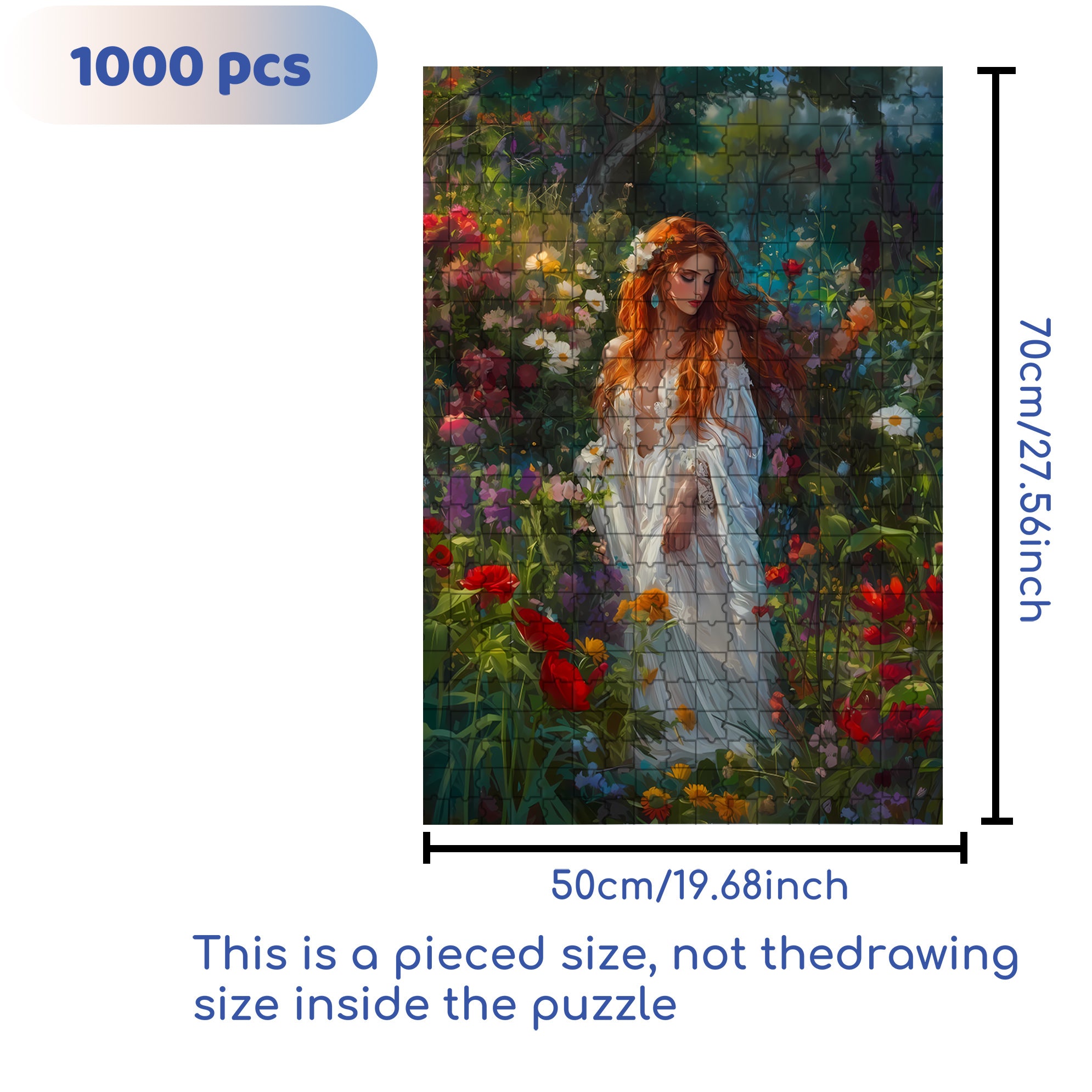 Bathing In The Morning Light 500pcs/1000pcs Jigsaw Puzzle, Scratch-Resistant, Interactive Family Game & Brain-Boosting DIY Decor, Perfect for Halloween, Christmas & New Year Gifts, Family Puzzle Game
