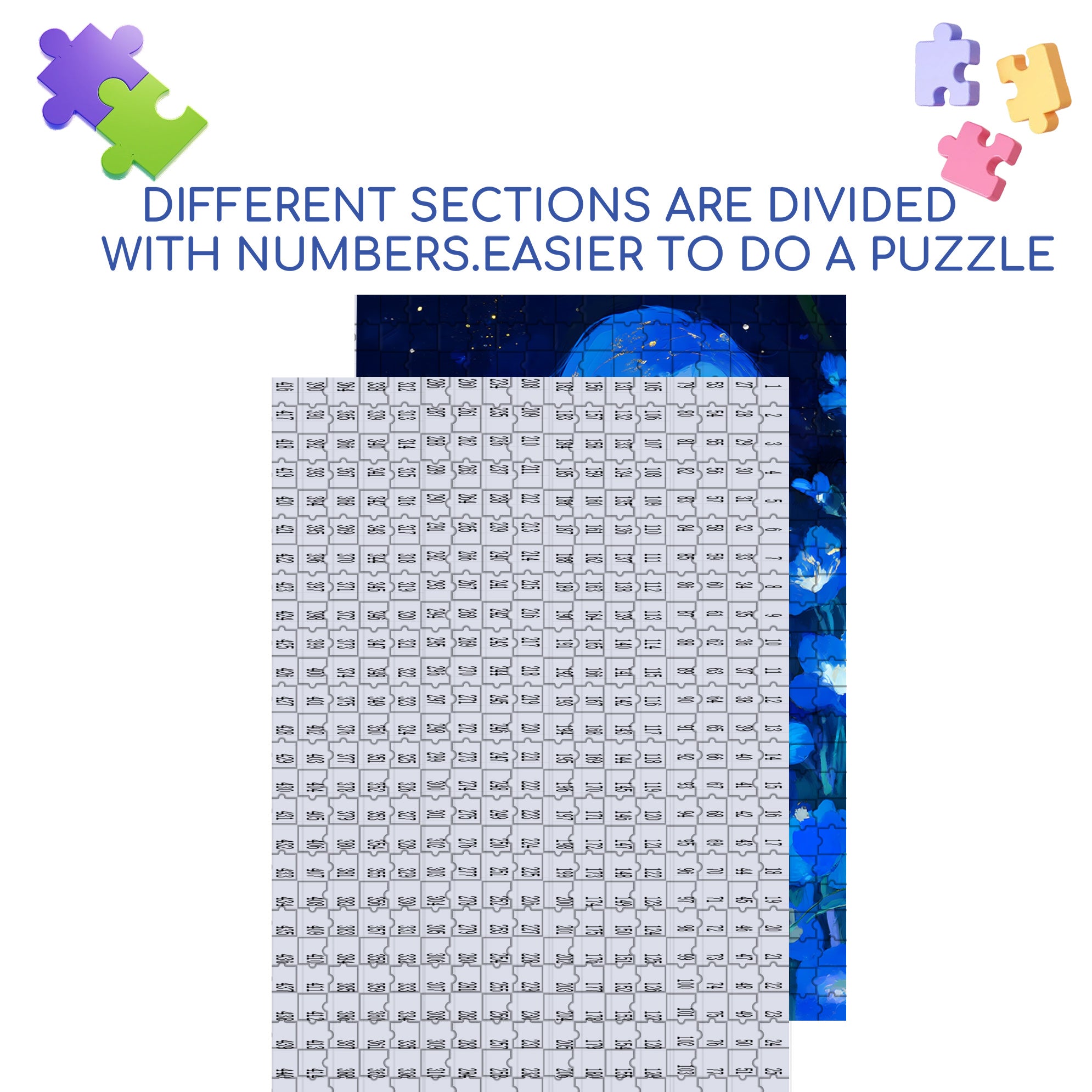 Being Alone 500pcs/1000pcs Jigsaw Puzzle, Scratch-Resistant, Interactive Family Game & Brain-Boosting DIY Decor, Perfect for Halloween, Christmas & New Year Gifts, Family Puzzle Game