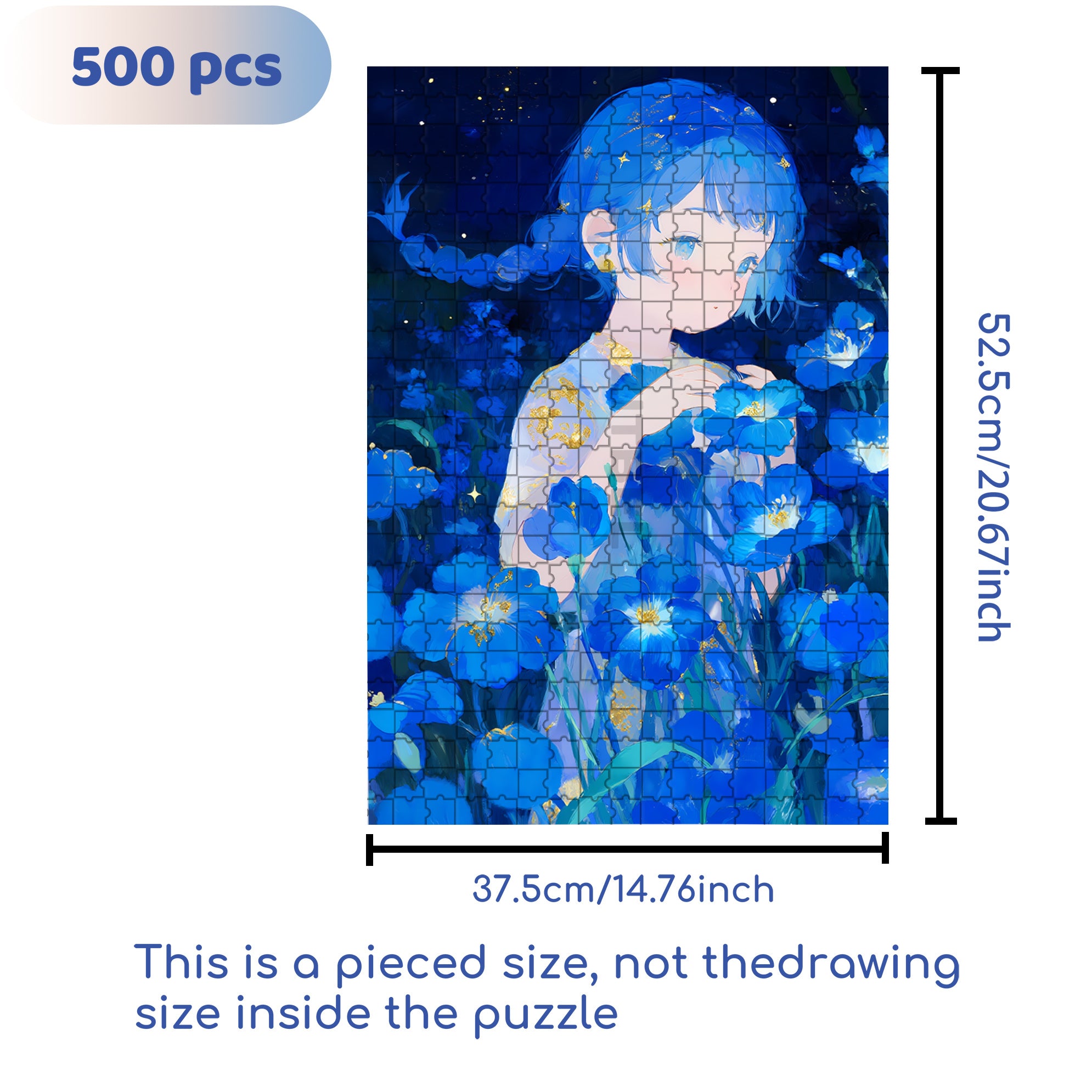 Being Alone 500pcs/1000pcs Jigsaw Puzzle, Scratch-Resistant, Interactive Family Game & Brain-Boosting DIY Decor, Perfect for Halloween, Christmas & New Year Gifts, Family Puzzle Game