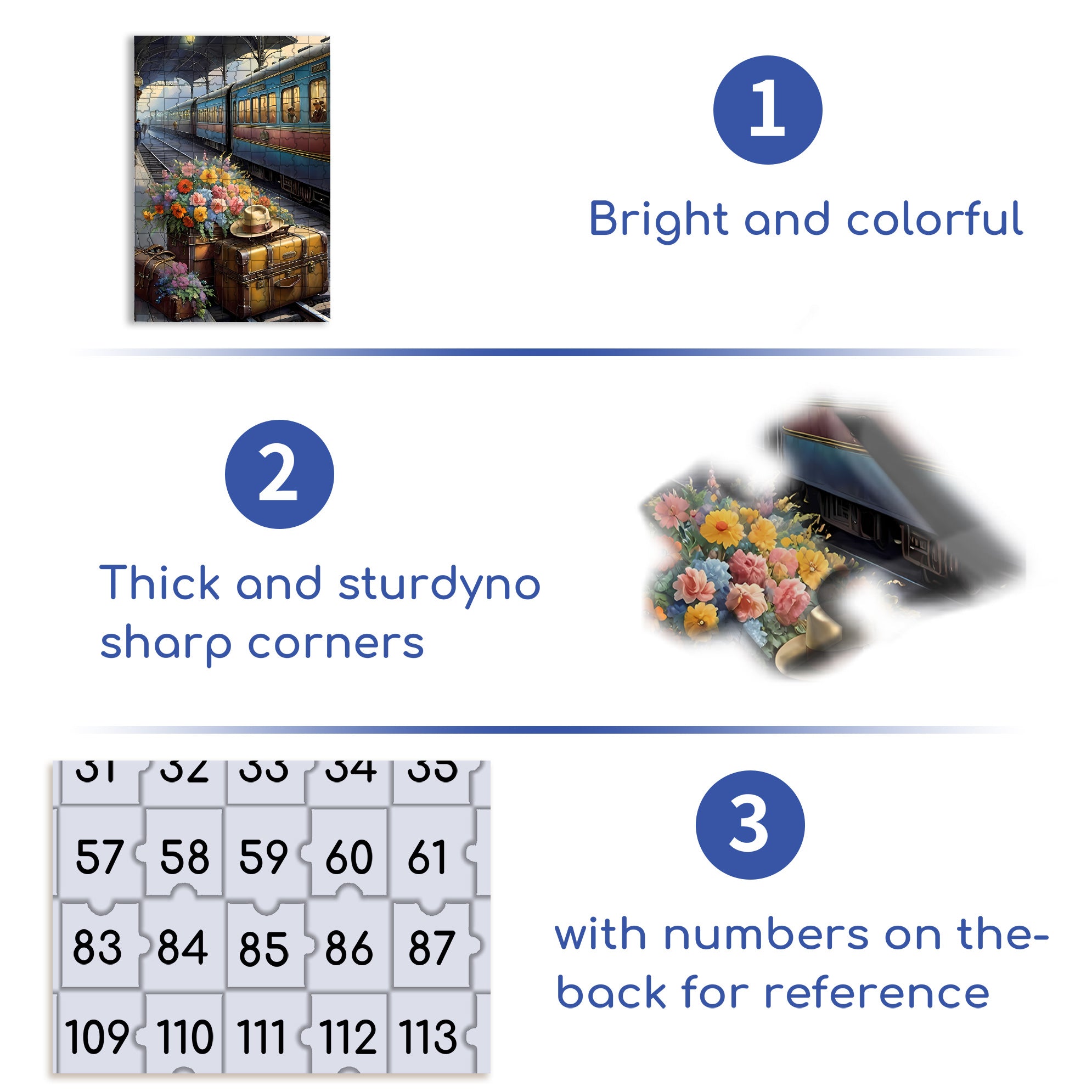 Luggage 500pcs/1000pcs Jigsaw Puzzle, Scratch-Resistant, Interactive Family Game & Brain-Boosting DIY Decor, Perfect for Halloween, Christmas & New Year Gifts, Family Puzzle Game