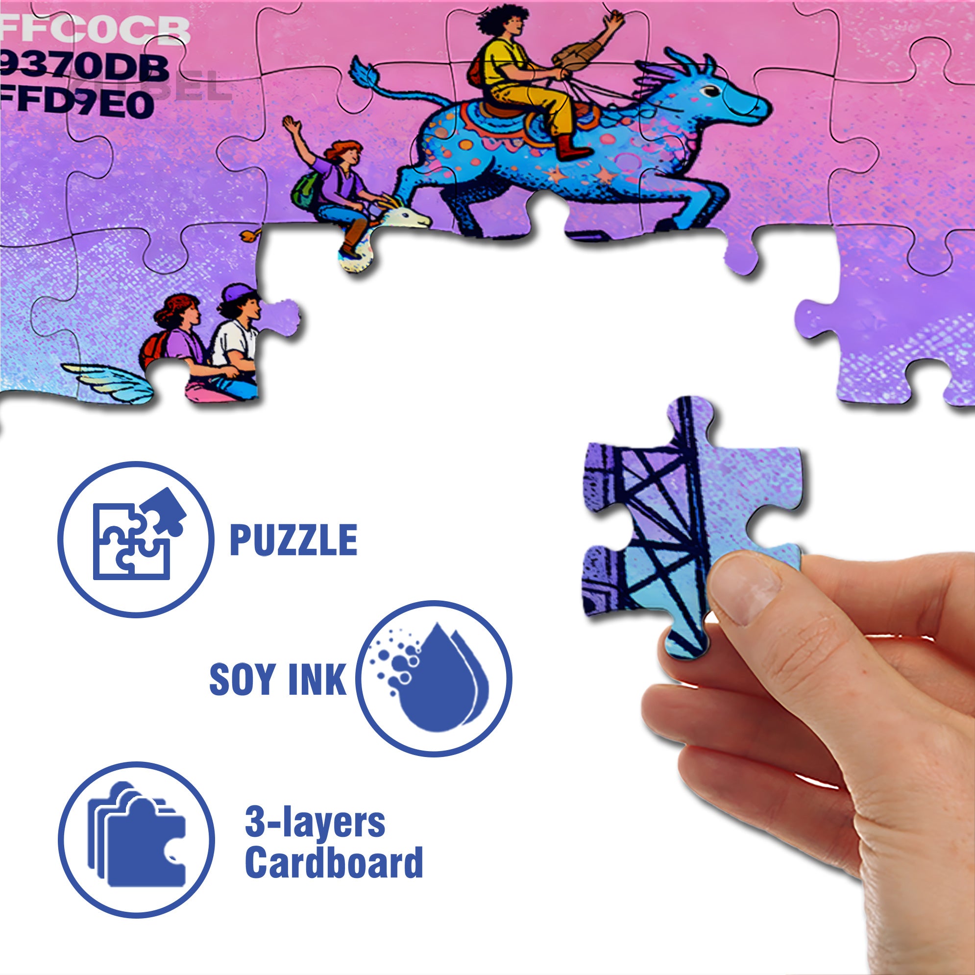 Music Festival 500pcs/1000pcs Jigsaw Puzzle, Scratch-Resistant, Interactive Family Game & Brain-Boosting DIY Decor, Perfect for Halloween, Christmas & New Year Gifts, Family Puzzle Game