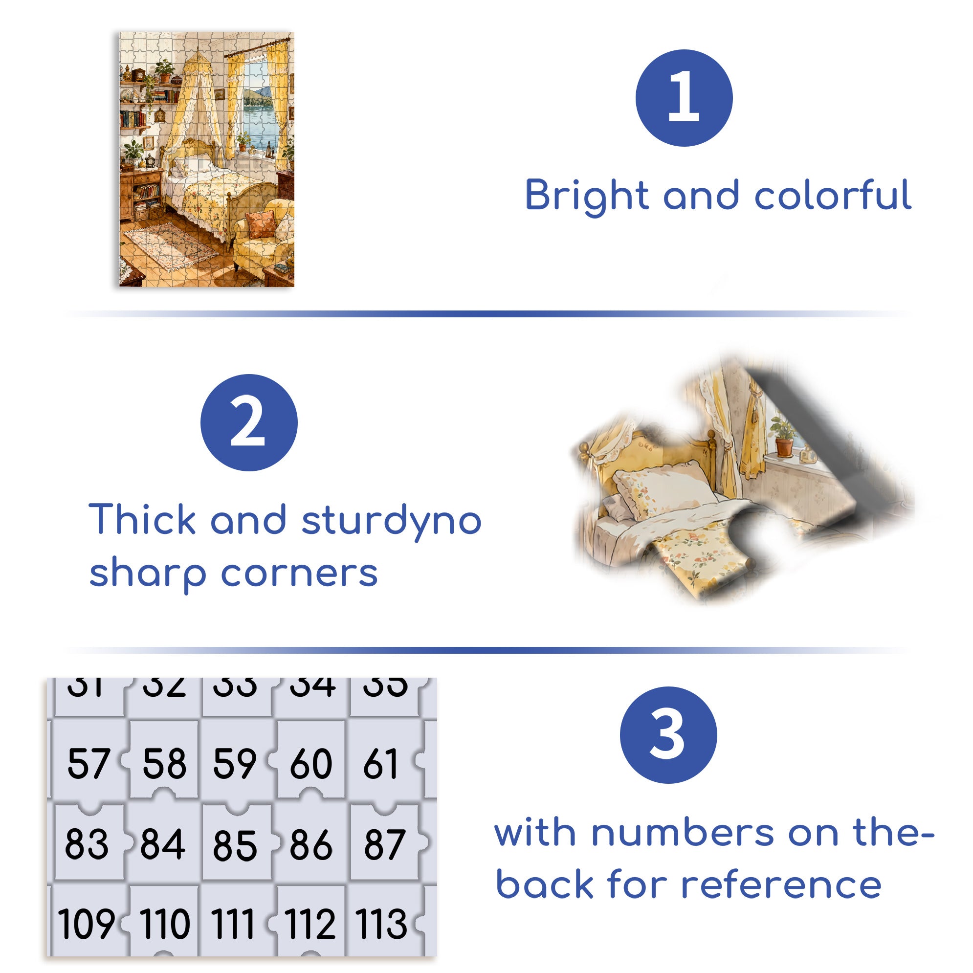 Retro Wallpaper 500pcs/1000pcs Jigsaw Puzzle, Scratch-Resistant, Interactive Family Game & Brain-Boosting DIY Decor, Perfect for Halloween, Christmas & New Year Gifts, Family Puzzle Game