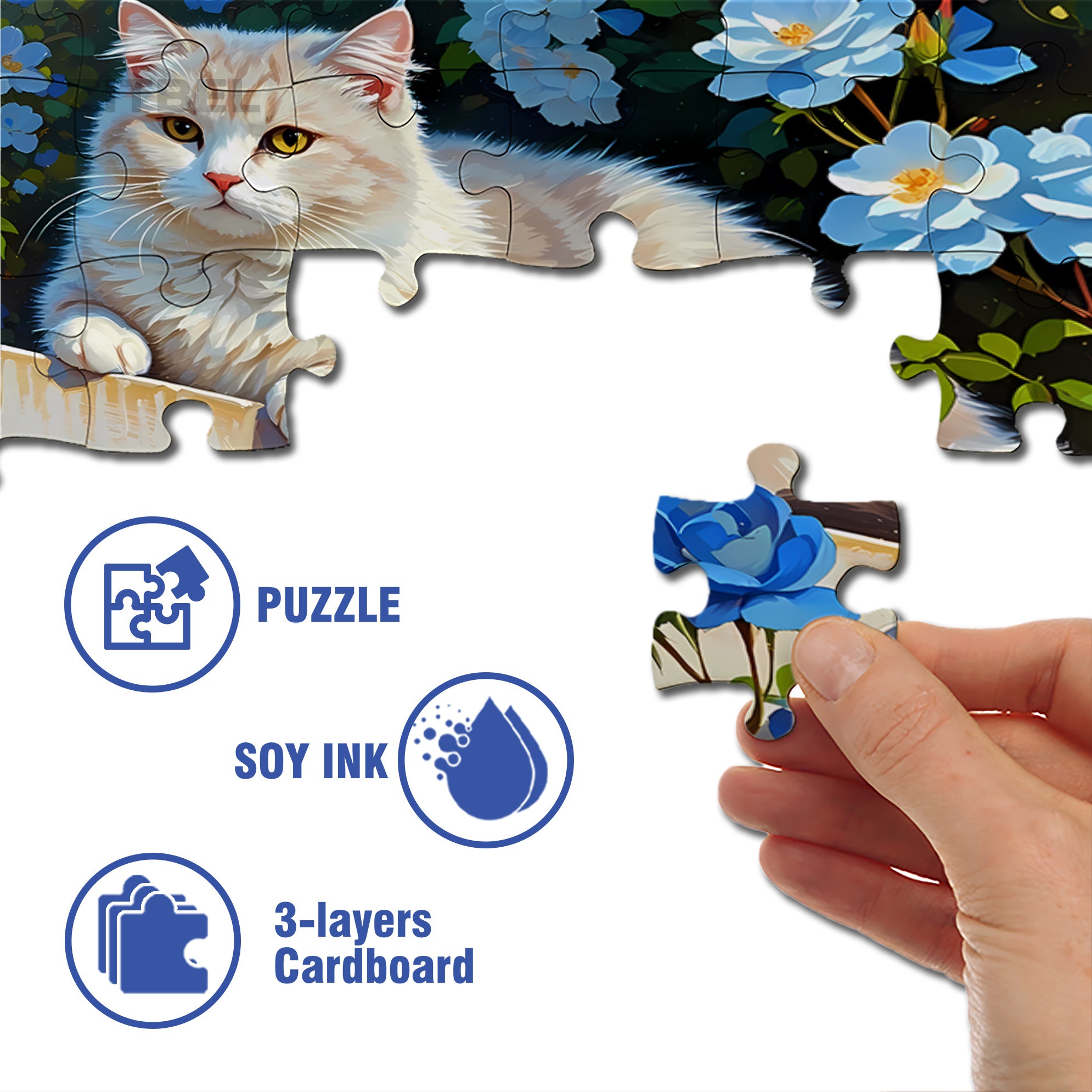 Sunbathing 500pcs/1000pcs Jigsaw Puzzle, Scratch-Resistant, Interactive Family Game & Brain-Boosting DIY Decor, Perfect for Halloween, Christmas & New Year Gifts, Family Puzzle Game