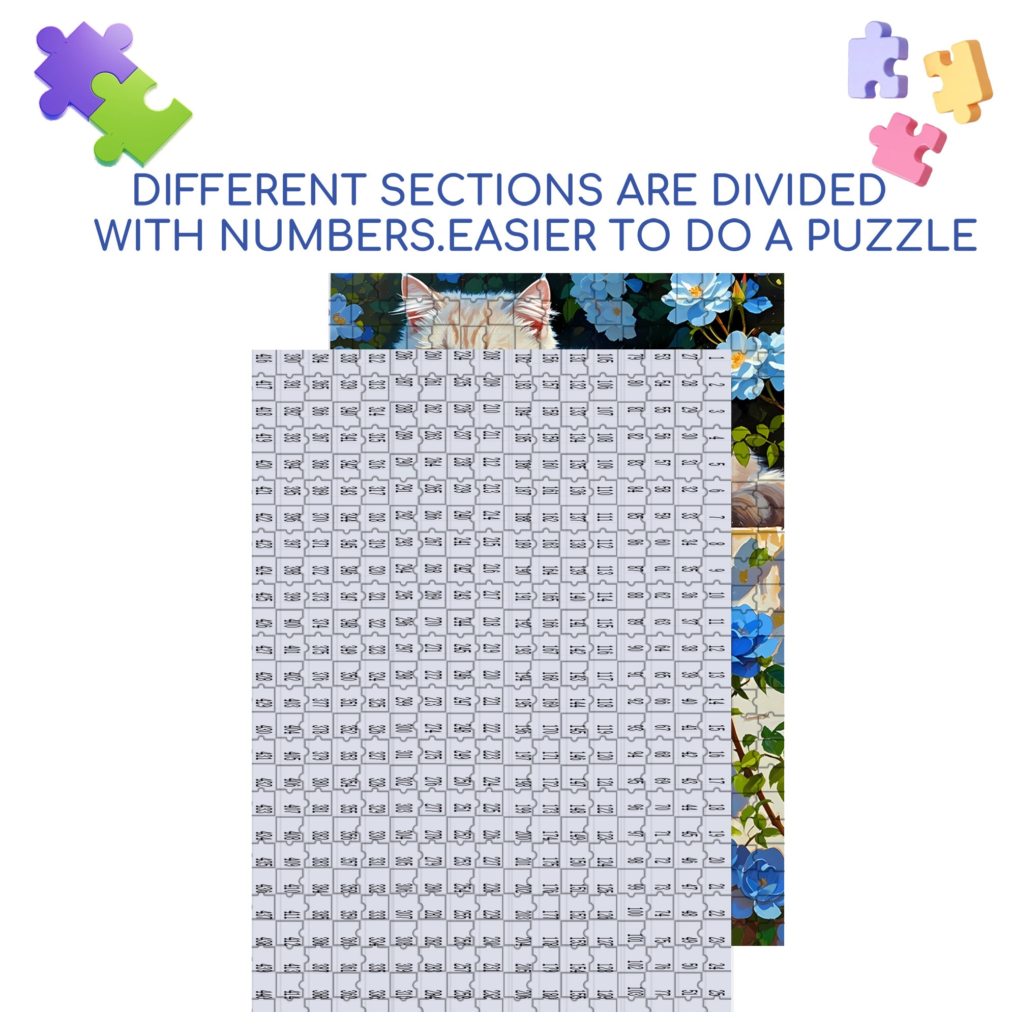 Sunbathing 500pcs/1000pcs Jigsaw Puzzle, Scratch-Resistant, Interactive Family Game & Brain-Boosting DIY Decor, Perfect for Halloween, Christmas & New Year Gifts, Family Puzzle Game