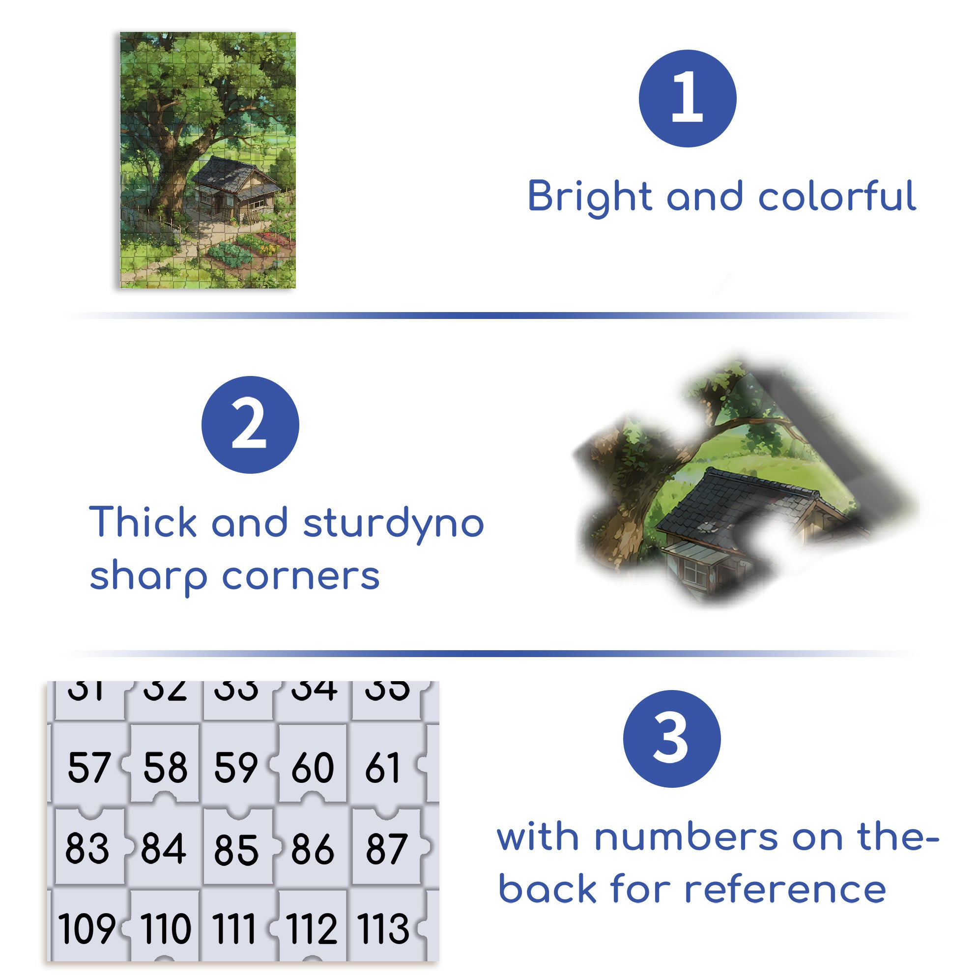 Under The Big Banyan Tree 500pcs/1000pcs Jigsaw Puzzle, Scratch-Resistant, Interactive Family Game & Brain-Boosting DIY Decor, Perfect for Halloween, Christmas & New Year Gifts, Family Puzzle Game