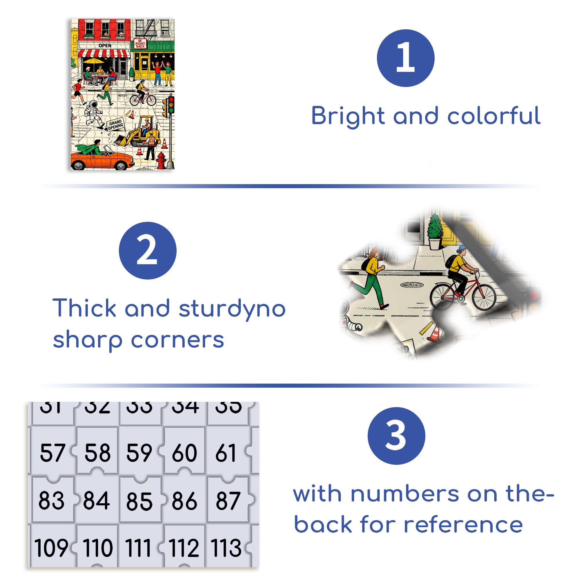 Be Right Back 500pcs/1000pcs Jigsaw Puzzle, Scratch-Resistant, Interactive Family Game & Brain-Boosting DIY Decor, Perfect for Halloween, Christmas & New Year Gifts, Family Puzzle Game