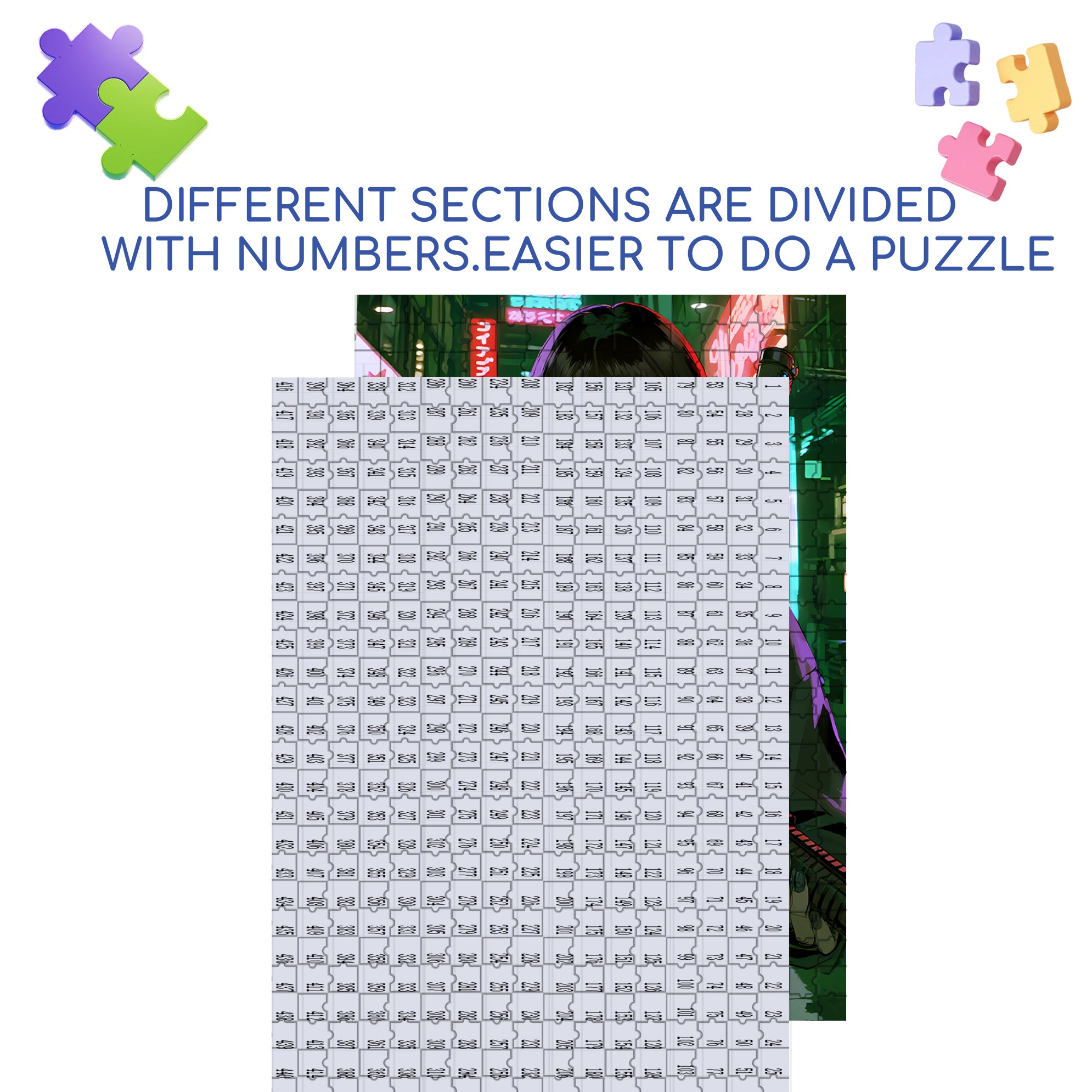 Bring Your Gun 500pcs/1000pcs Jigsaw Puzzle, Scratch-Resistant, Interactive Family Game & Brain-Boosting DIY Decor, Perfect for Halloween, Christmas & New Year Gifts, Family Puzzle Game