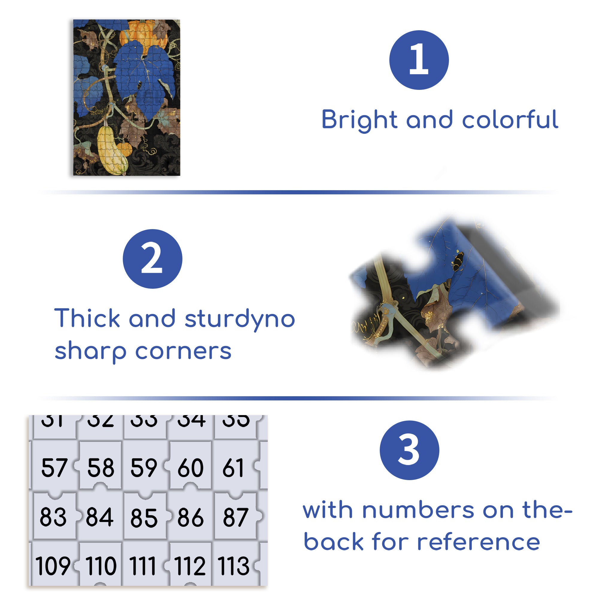 Fruitful Results 500pcs/1000pcs Jigsaw Puzzle, Scratch-Resistant, Interactive Family Game & Brain-Boosting DIY Decor, Perfect for Halloween, Christmas & New Year Gifts, Family Puzzle Game