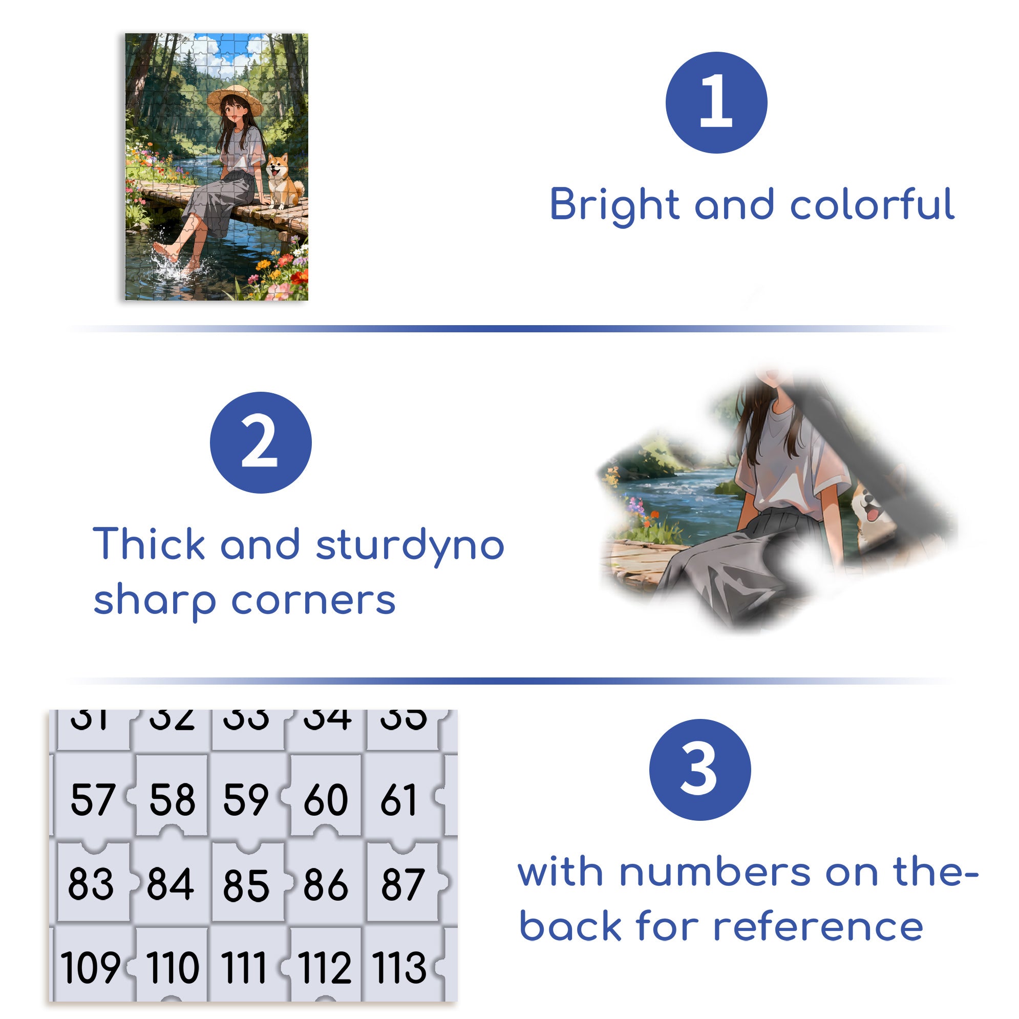 Gap Day 500pcs/1000pcs Jigsaw Puzzle, Scratch-Resistant, Interactive Family Game & Brain-Boosting DIY Decor, Perfect for Halloween, Christmas & New Year Gifts, Family Puzzle Game