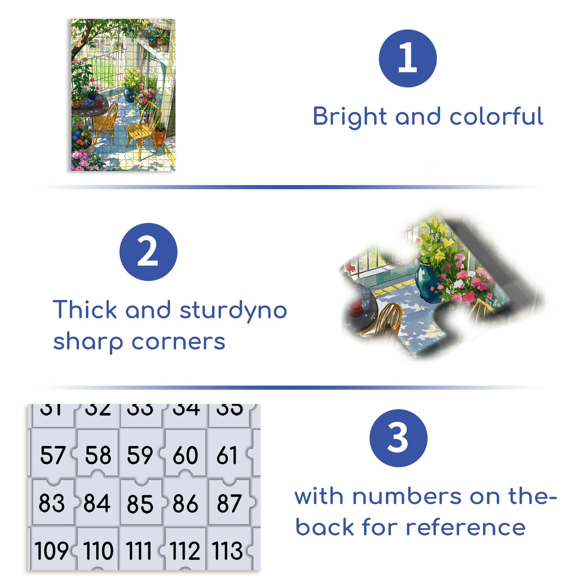 Gorgeous 500pcs/1000pcs Jigsaw Puzzle, Scratch-Resistant, Interactive Family Game & Brain-Boosting DIY Decor, Perfect for Halloween, Christmas & New Year Gifts, Family Puzzle Game