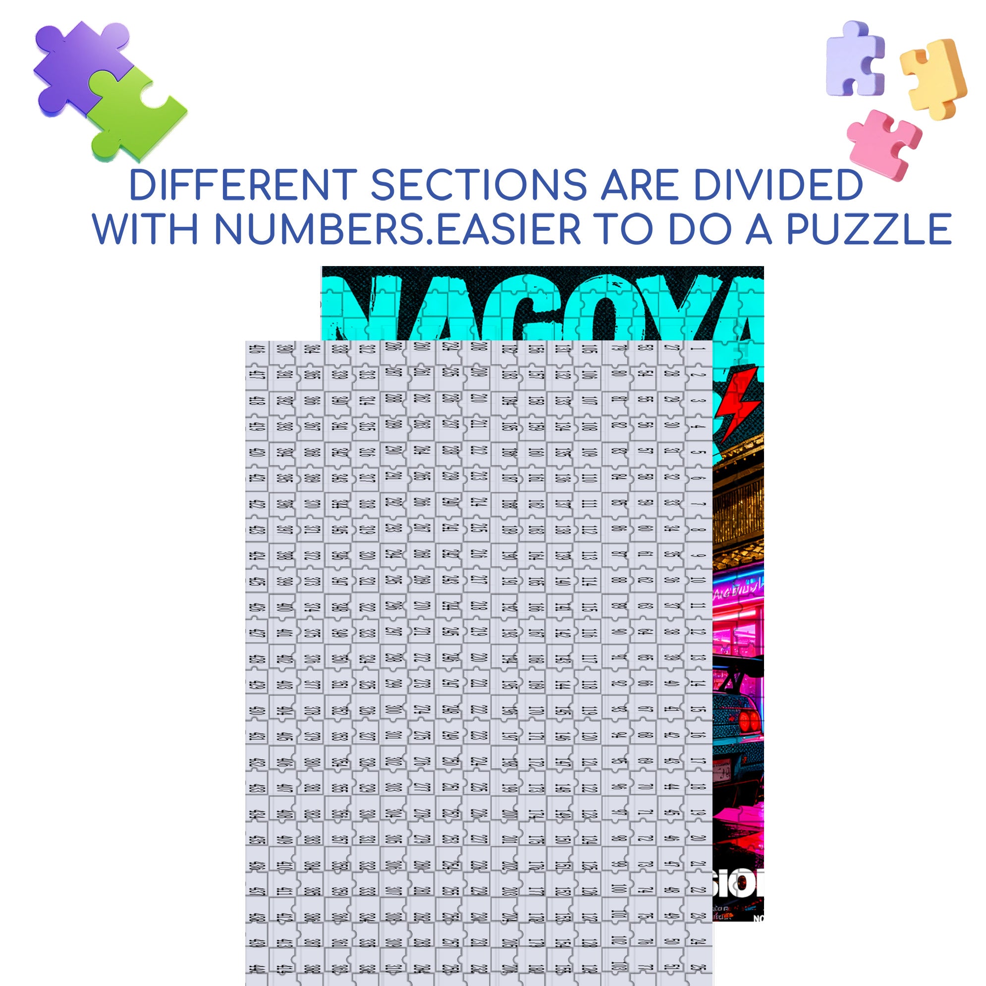 Magazine Cover 500pcs/1000pcs Jigsaw Puzzle, Scratch-Resistant, Interactive Family Game & Brain-Boosting DIY Decor, Perfect for Halloween, Christmas & New Year Gifts, Family Puzzle Game