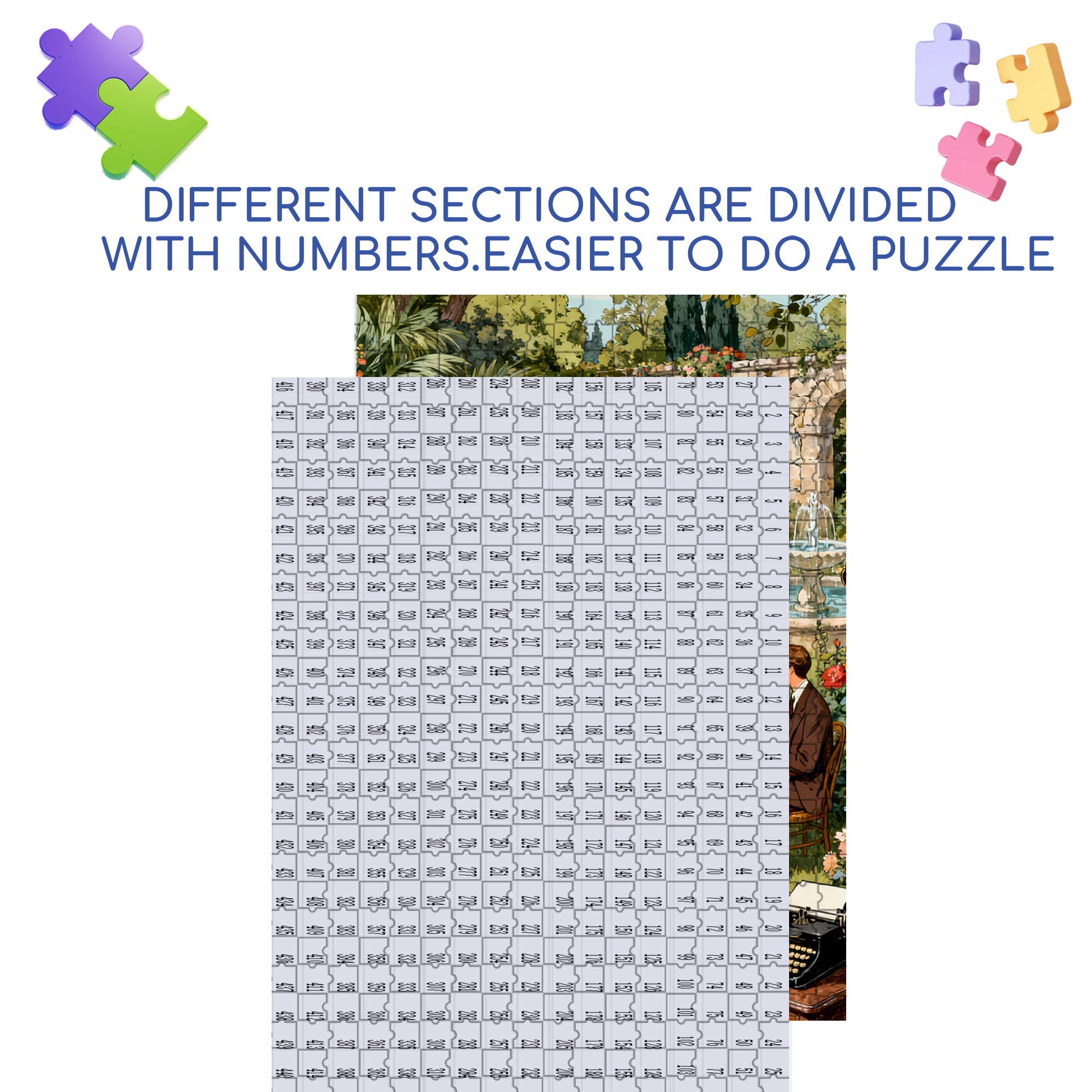 Making A Movie 500pcs/1000pcs Jigsaw Puzzle, Scratch-Resistant, Interactive Family Game & Brain-Boosting DIY Decor, Perfect for Halloween, Christmas & New Year Gifts, Family Puzzle Game