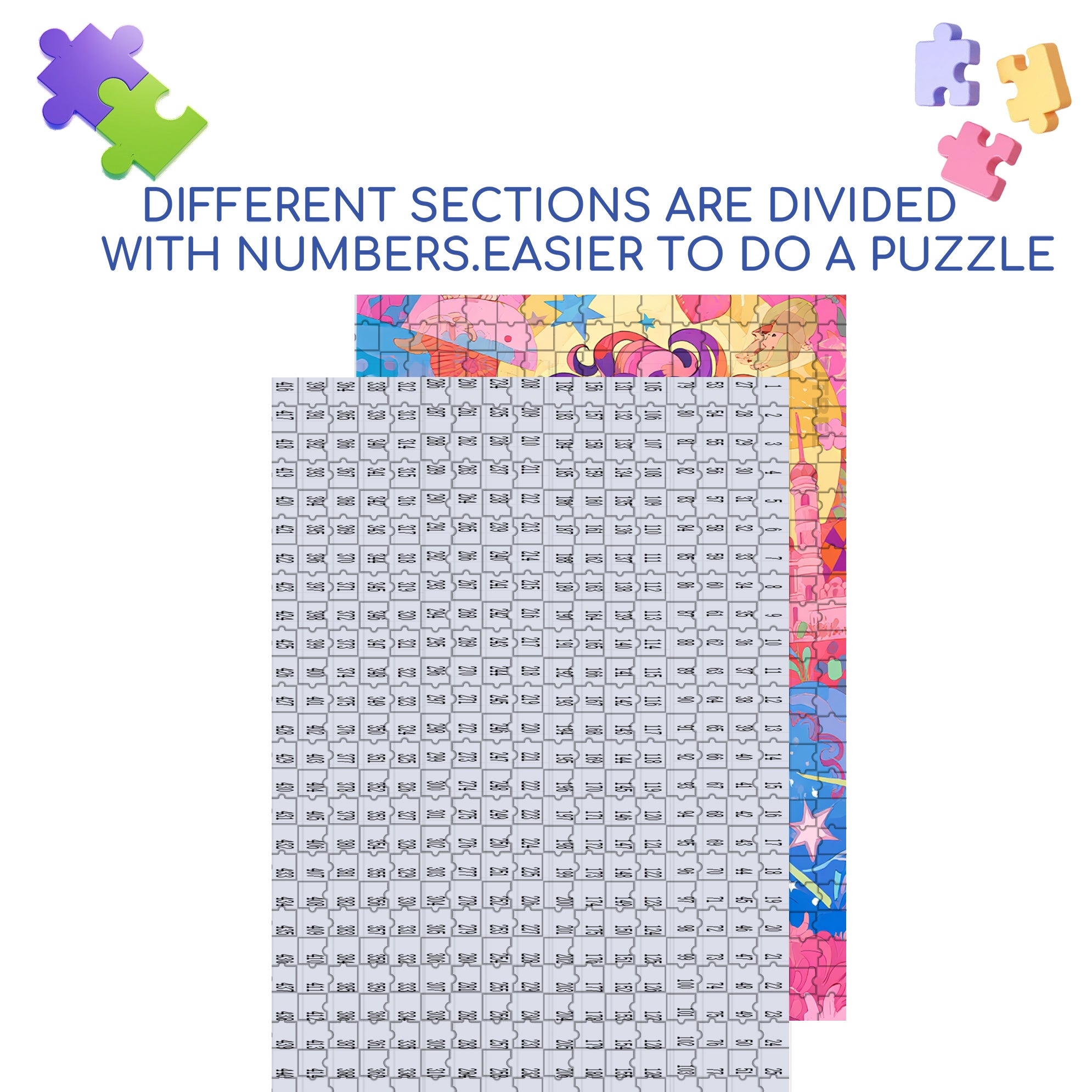 Pink Girl 500pcs/1000pcs Jigsaw Puzzle, Scratch-Resistant, Interactive Family Game & Brain-Boosting DIY Decor, Perfect for Halloween, Christmas & New Year Gifts, Family Puzzle Game