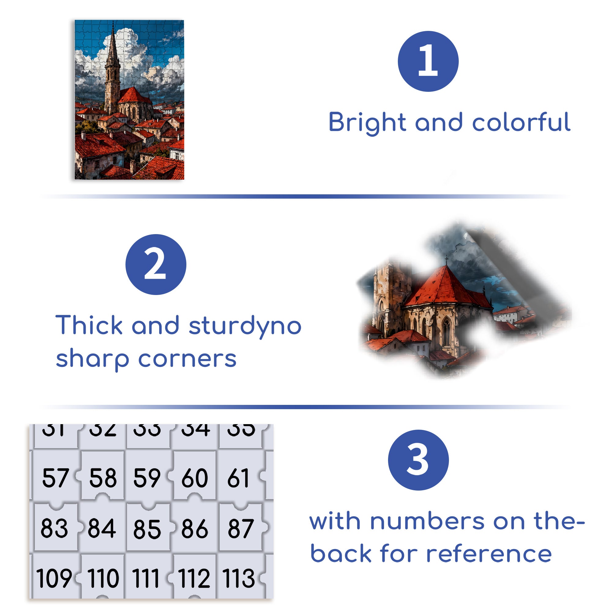 Summer Afternoon 500pcs/1000pcs Jigsaw Puzzle, Scratch-Resistant, Interactive Family Game & Brain-Boosting DIY Decor, Perfect for Halloween, Christmas & New Year Gifts, Family Puzzle Game