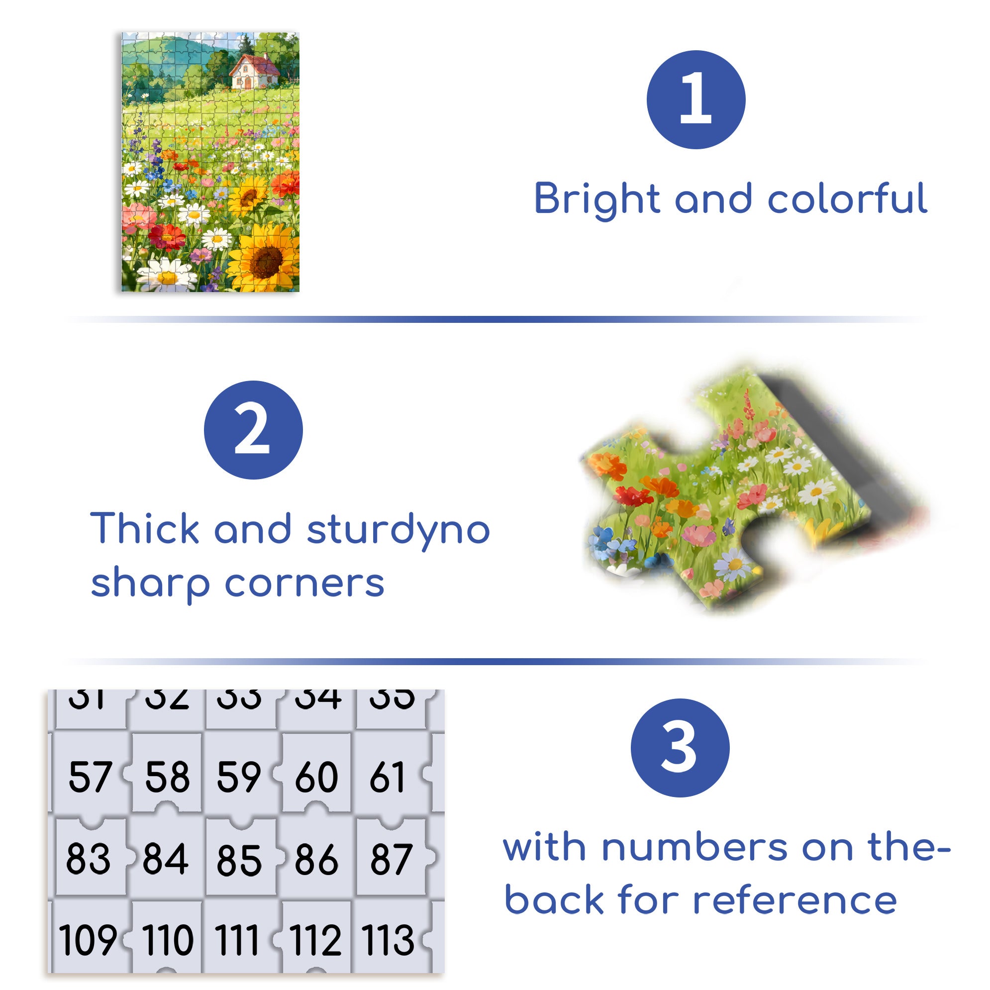 Hut On The Hillside 500pcs/1000pcs Jigsaw Puzzle, Scratch-Resistant, Interactive Family Game & Brain-Boosting DIY Decor, Perfect for Halloween, Christmas & New Year Gifts, Family Puzzle Game