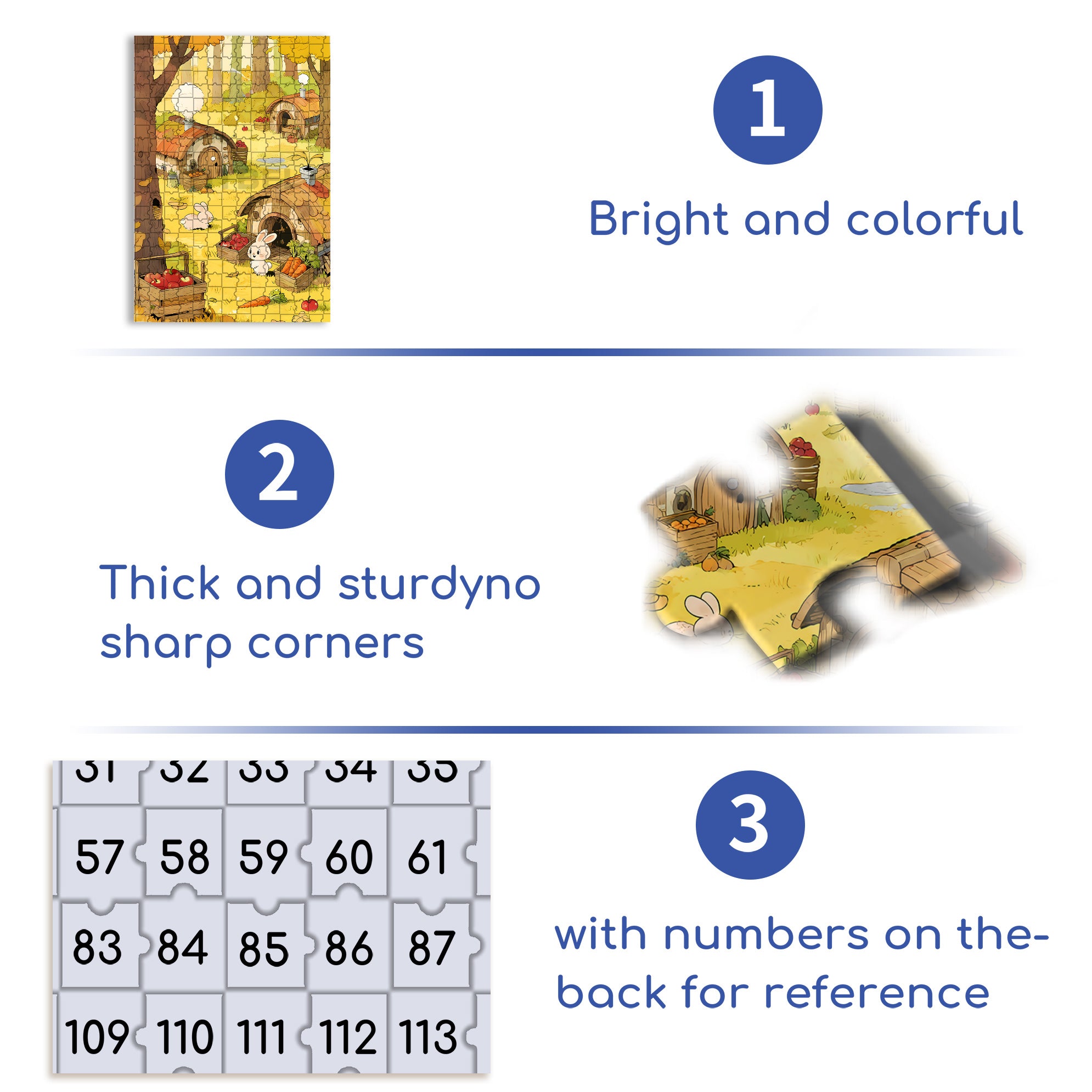 Rabbit Hole 500pcs/1000pcs Jigsaw Puzzle, Scratch-Resistant, Interactive Family Game & Brain-Boosting DIY Decor, Perfect for Halloween, Christmas & New Year Gifts, Family Puzzle Game