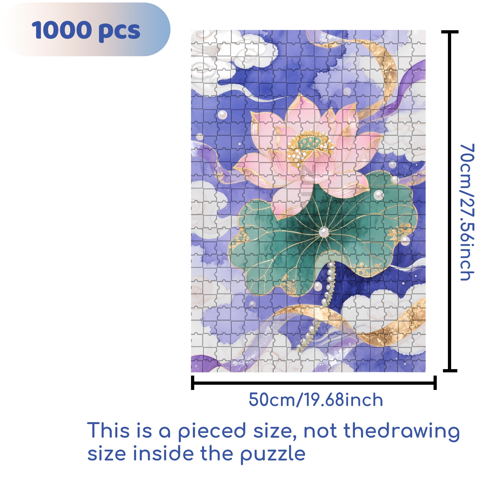 Splendid 500pcs/1000pcs Jigsaw Puzzle, Scratch-Resistant, Interactive Family Game & Brain-Boosting DIY Decor, Perfect for Halloween, Christmas & New Year Gifts, Family Puzzle Game