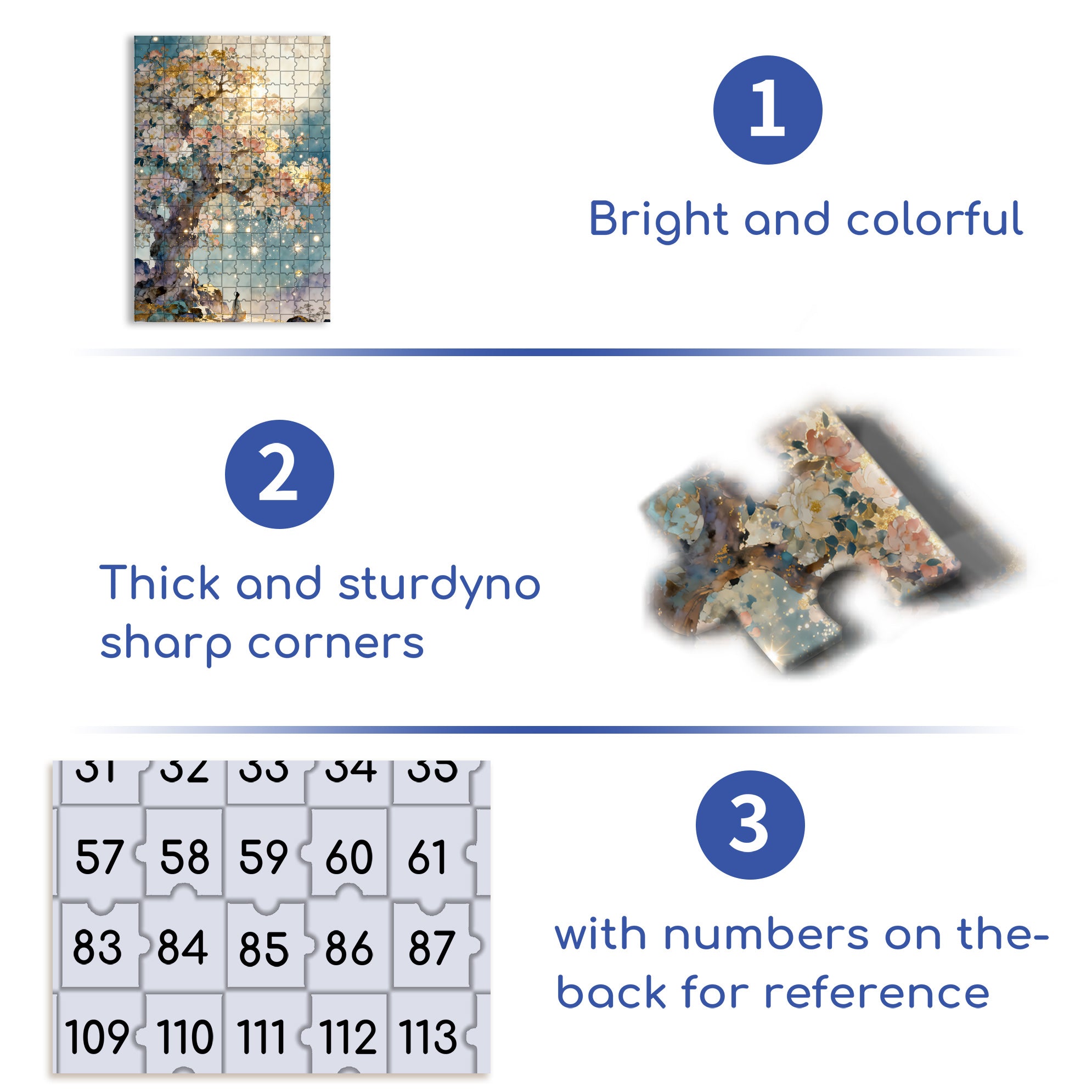 Under The Laurel Tree 500pcs/1000pcs Jigsaw Puzzle, Scratch-Resistant, Interactive Family Game & Brain-Boosting DIY Decor, Perfect for Halloween, Christmas & New Year Gifts, Family Puzzle Game