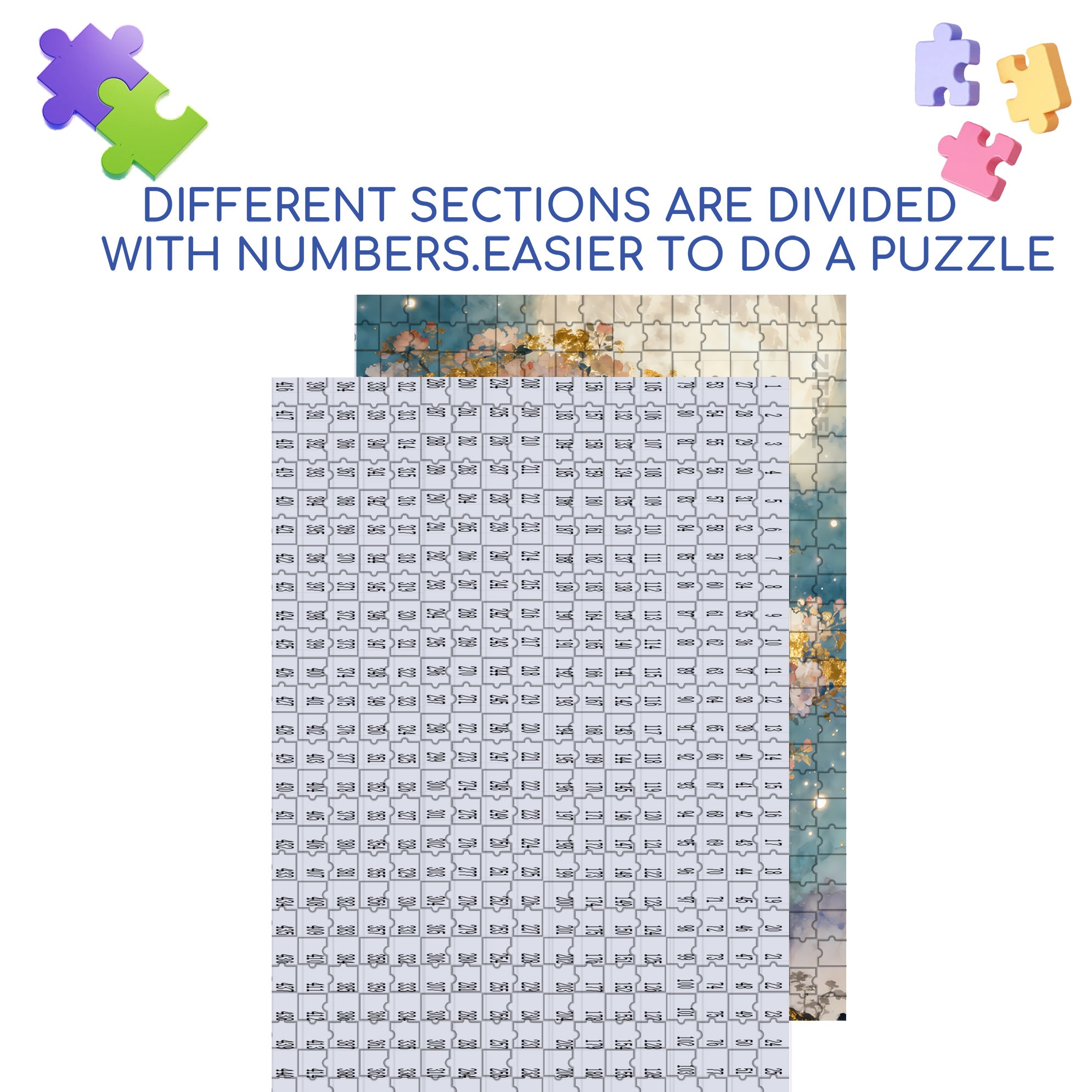 Under The Laurel Tree 500pcs/1000pcs Jigsaw Puzzle, Scratch-Resistant, Interactive Family Game & Brain-Boosting DIY Decor, Perfect for Halloween, Christmas & New Year Gifts, Family Puzzle Game