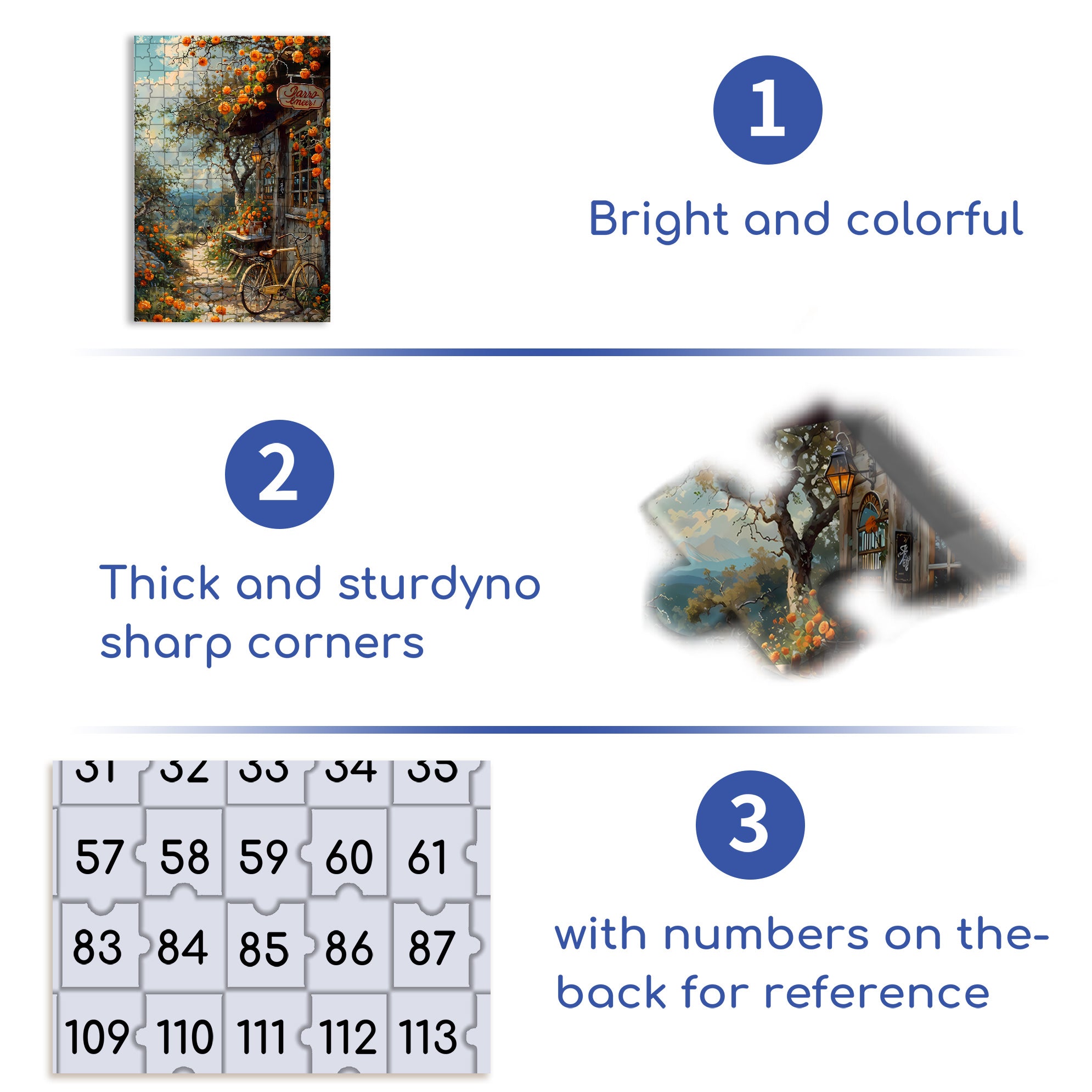 Yellow Wildflowers 500pcs/1000pcs Jigsaw Puzzle, Scratch-Resistant, Interactive Family Game & Brain-Boosting DIY Decor, Perfect for Halloween, Christmas & New Year Gifts, Family Puzzle Game