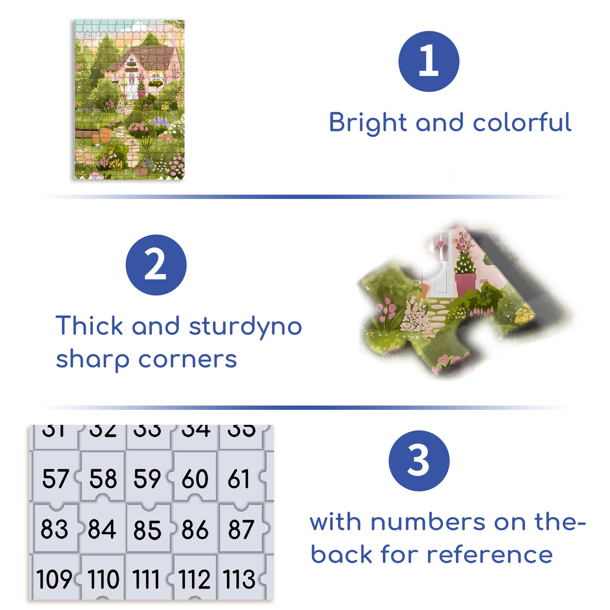 Essentialife 500pcs/1000pcs Jigsaw Puzzle, Scratch-Resistant, Interactive Family Game & Brain-Boosting DIY Decor, Perfect for Halloween, Christmas & New Year Gifts, Family Puzzle Game