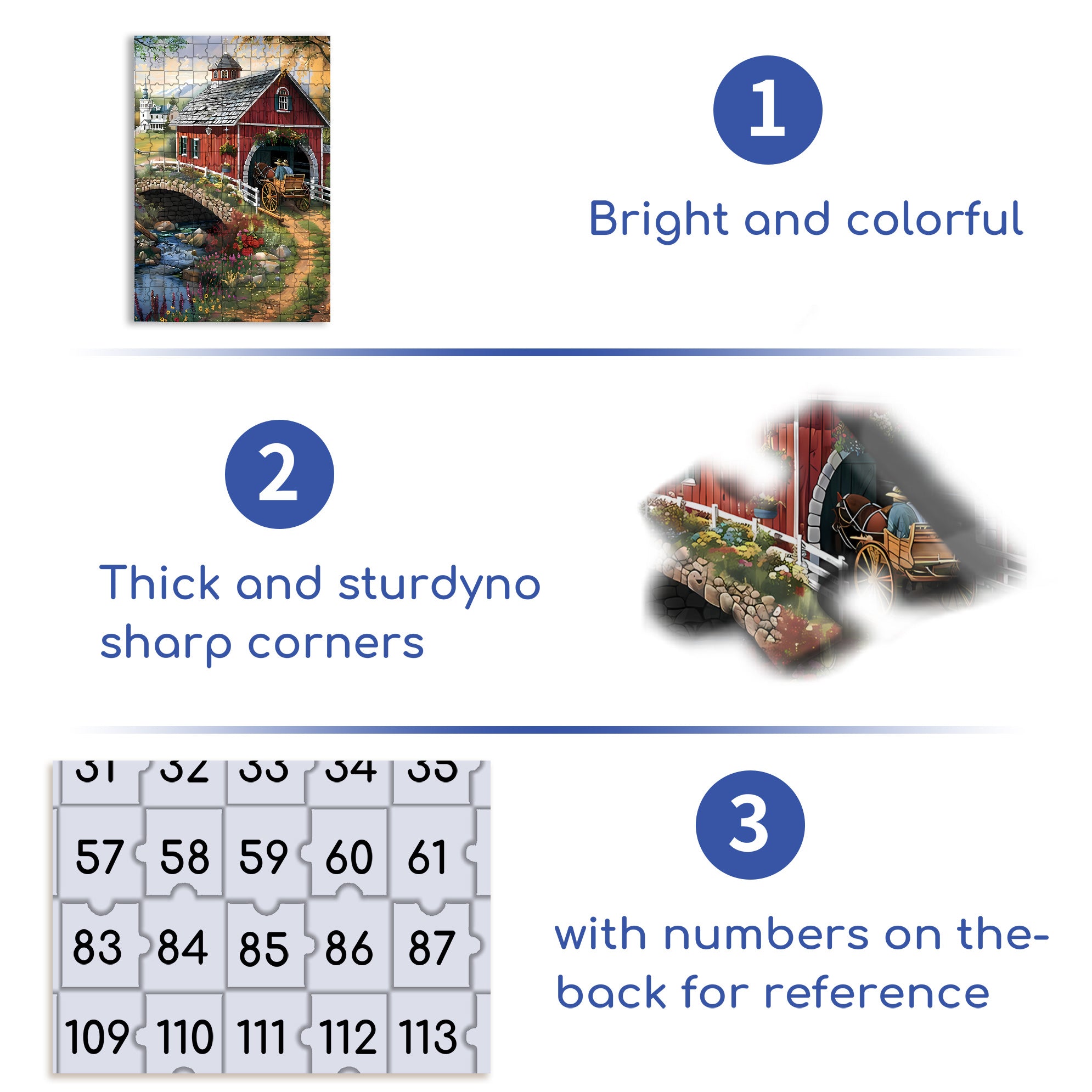 Hurry 500pcs/1000pcs Jigsaw Puzzle, Scratch-Resistant, Interactive Family Game & Brain-Boosting DIY Decor, Perfect for Halloween, Christmas & New Year Gifts, Family Puzzle Game