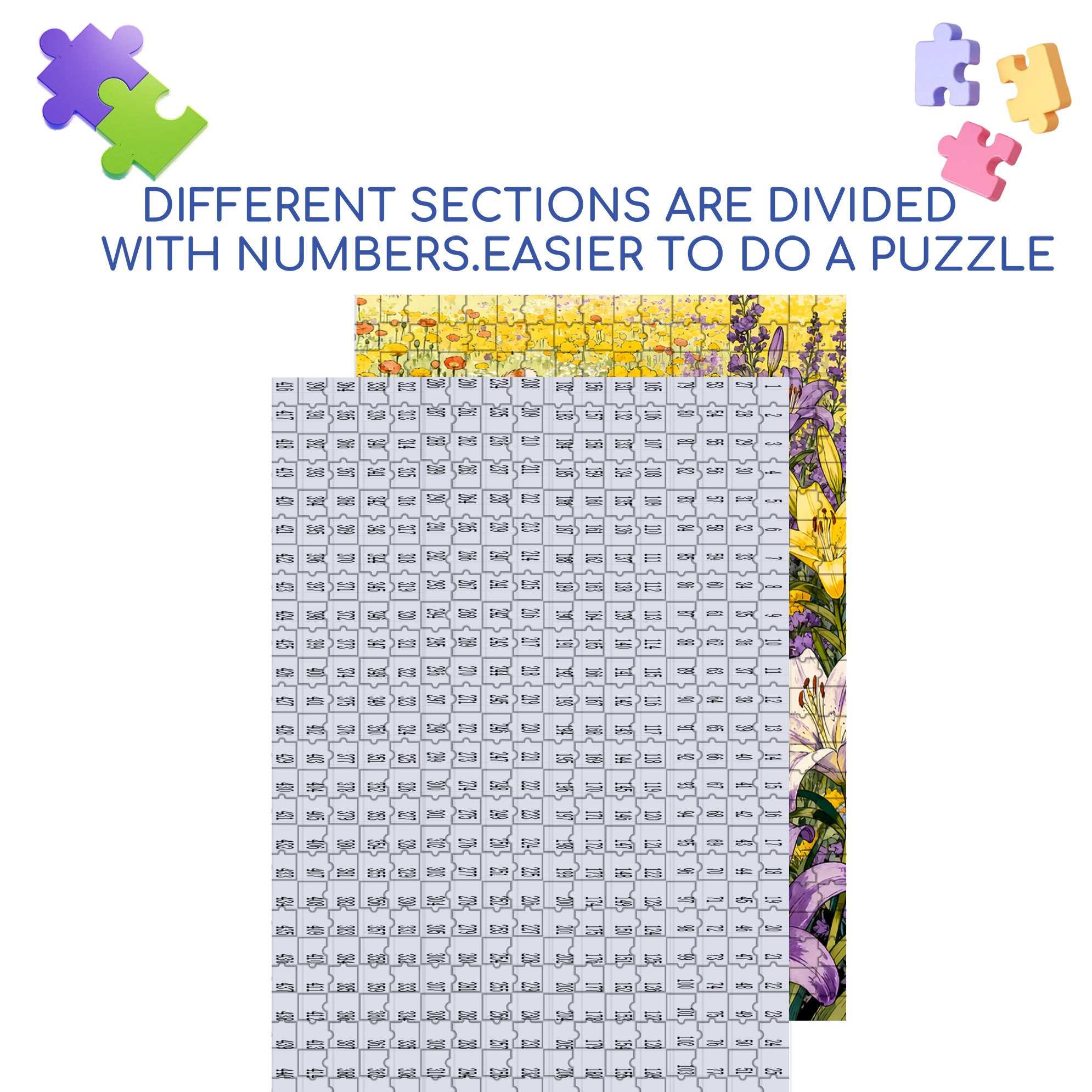 Joy 500pcs/1000pcs Jigsaw Puzzle, Scratch-Resistant, Interactive Family Game & Brain-Boosting DIY Decor, Perfect for Halloween, Christmas & New Year Gifts, Family Puzzle Game