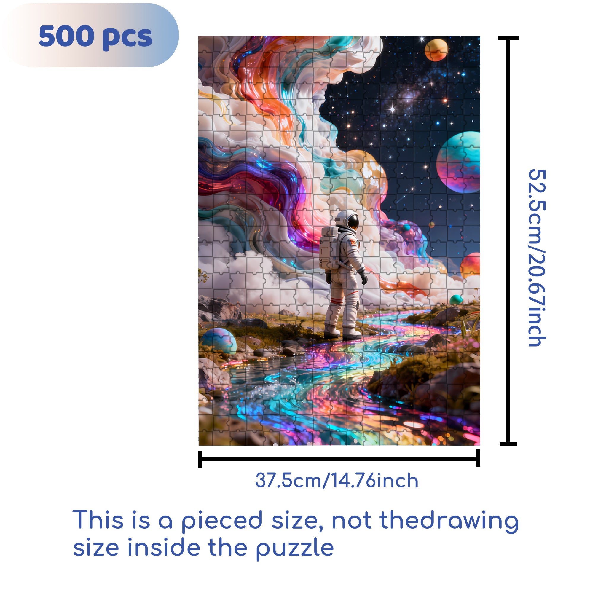 Lonely 500pcs/1000pcs Jigsaw Puzzle, Scratch-Resistant, Interactive Family Game & Brain-Boosting DIY Decor, Perfect for Halloween, Christmas & New Year Gifts, Family Puzzle Game