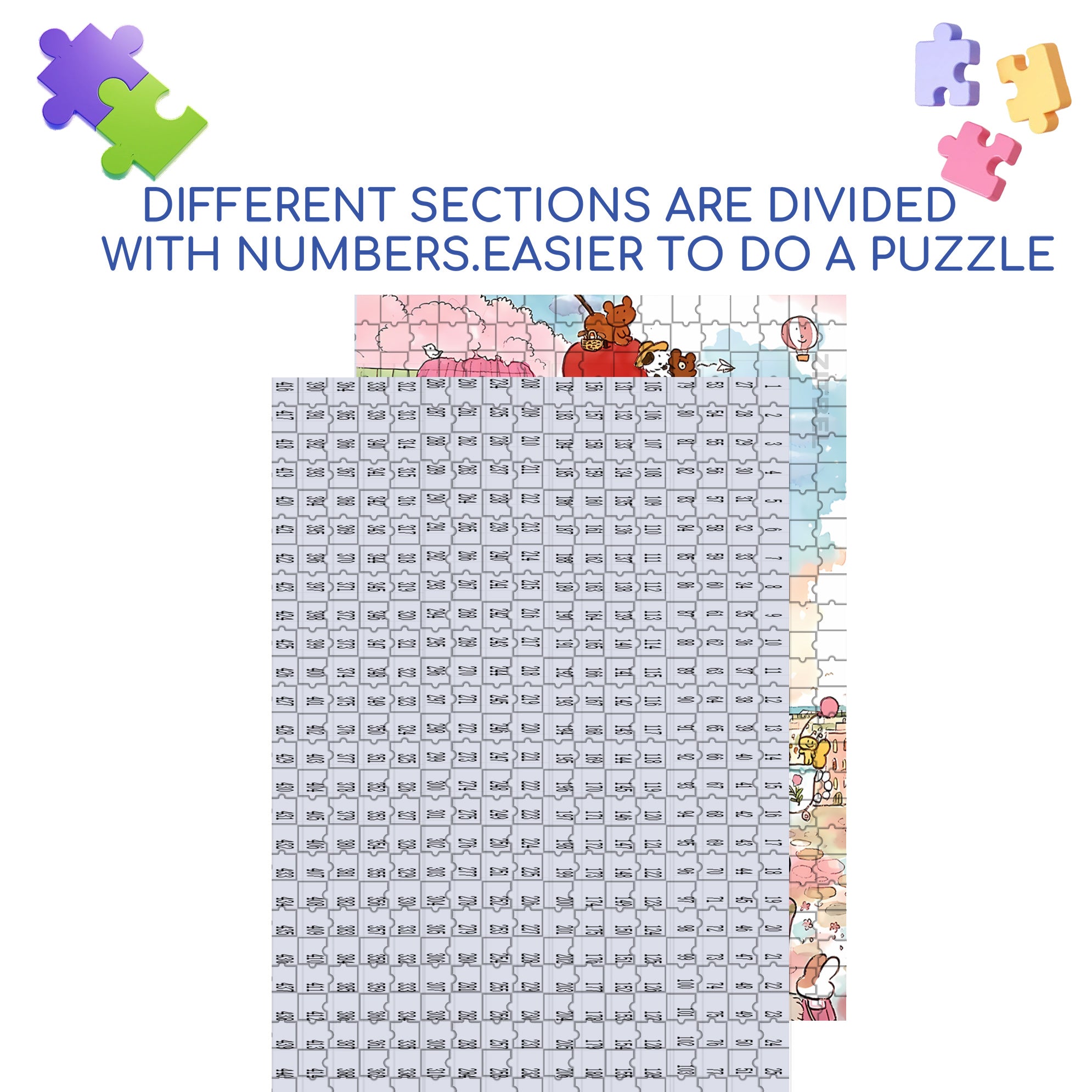 Cherry Cup Cake 500pcs/1000pcs Jigsaw Puzzle, Scratch-Resistant, Interactive Family Game & Brain-Boosting DIY Decor, Perfect for Halloween, Christmas & New Year Gifts, Family Puzzle Game