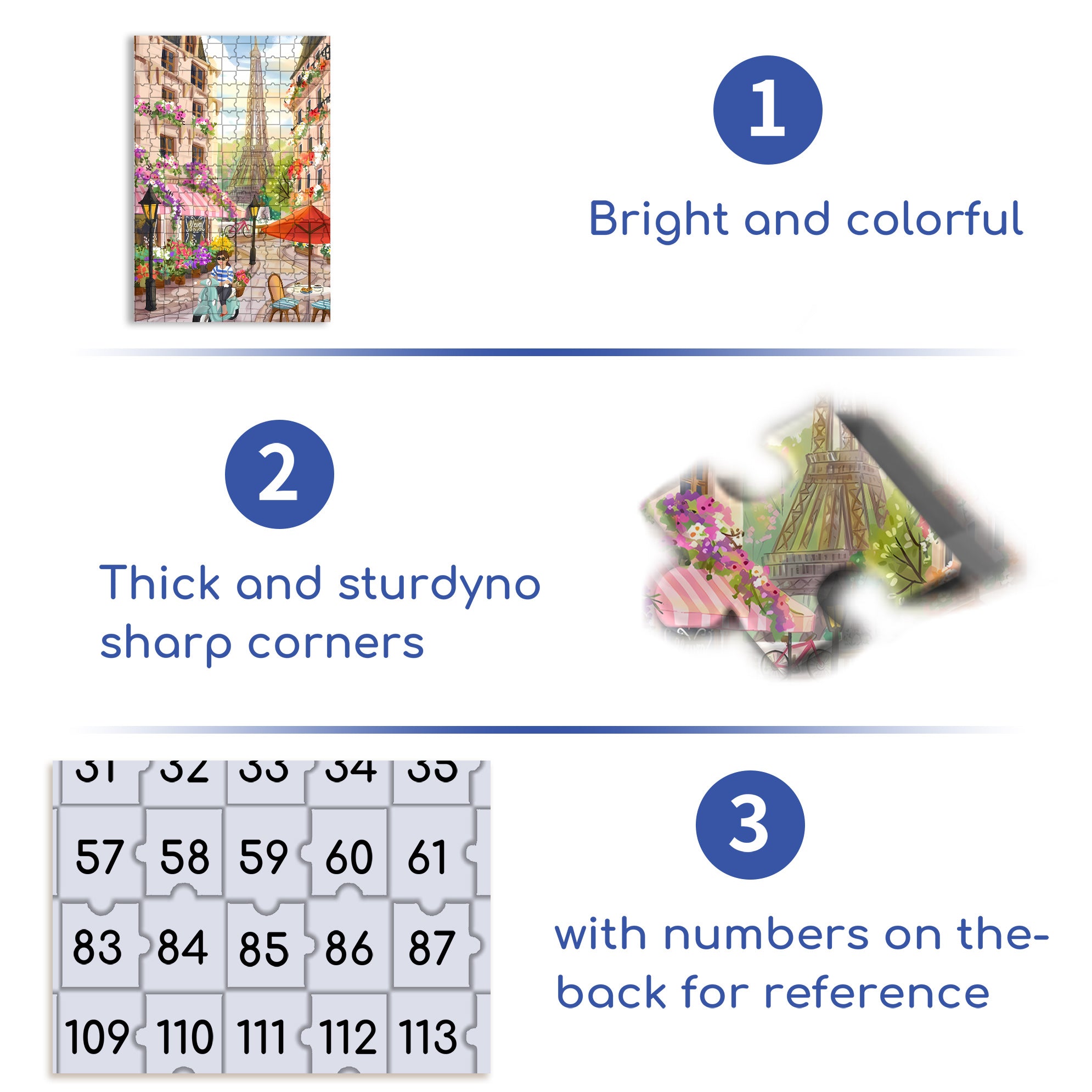 The Dreamers 500pcs/1000pcs Jigsaw Puzzle, Scratch-Resistant, Interactive Family Game & Brain-Boosting DIY Decor, Perfect for Halloween, Christmas & New Year Gifts, Family Puzzle Game