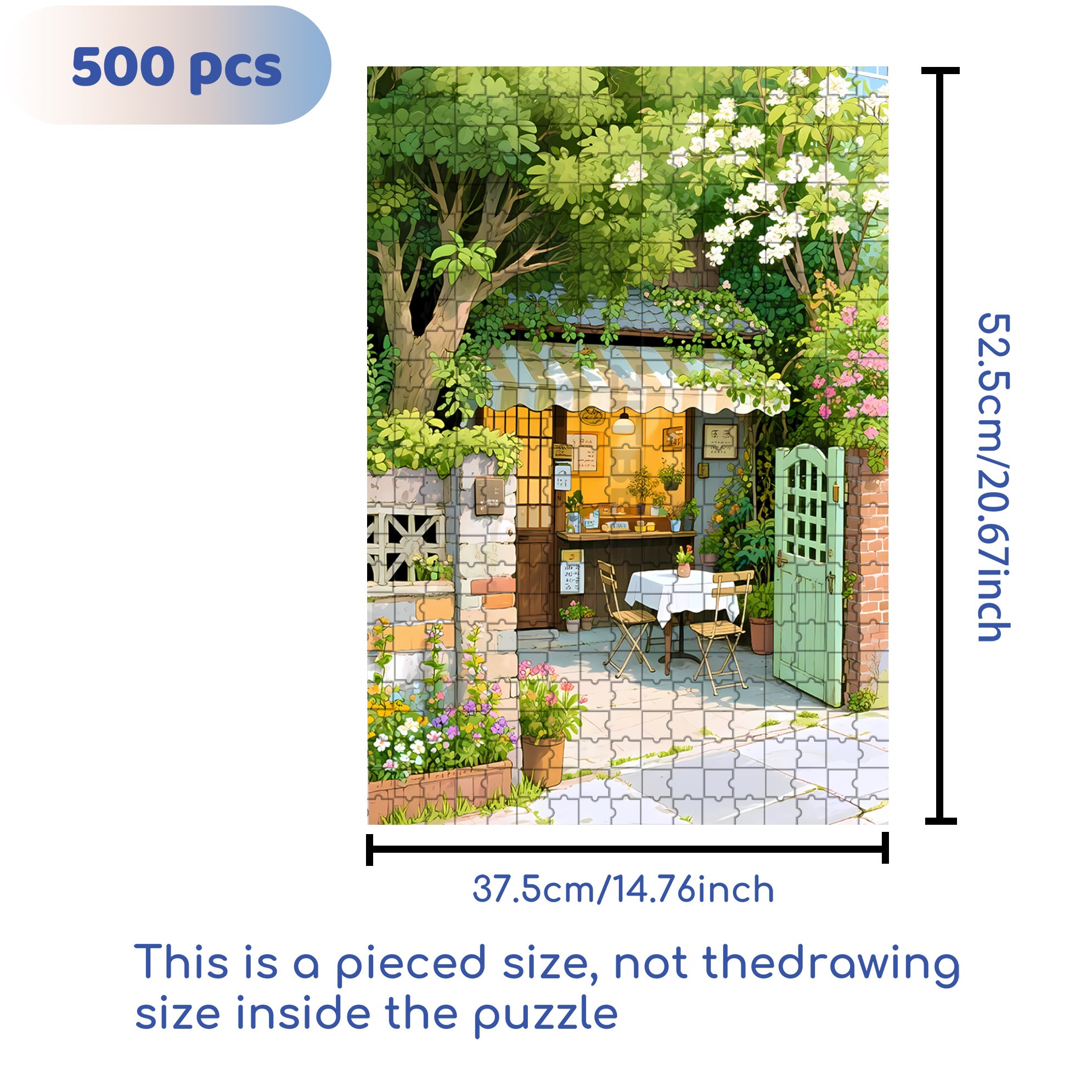Follow 500pcs/1000pcs Jigsaw Puzzle, Scratch-Resistant, Interactive Family Game & Brain-Boosting DIY Decor, Perfect for Halloween, Christmas & New Year Gifts, Family Puzzle Game