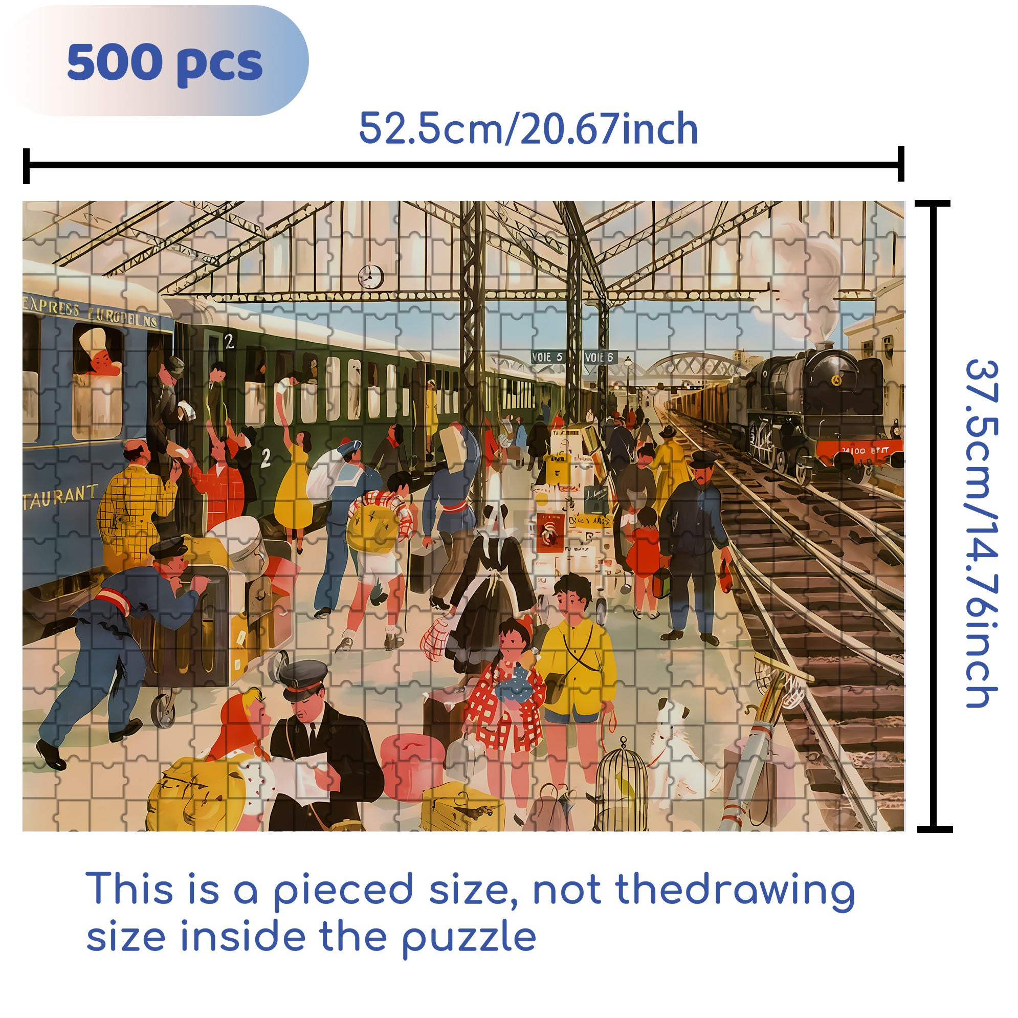 Parting Blooms Flowers 500pcs/1000pcs Jigsaw Puzzle, Scratch-Resistant, Interactive Family Game & Brain-Boosting DIY Decor, Perfect for Halloween, Christmas & New Year Gifts, Family Puzzle Game