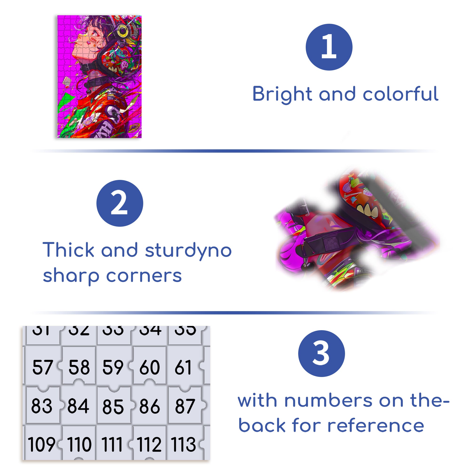 Vision Of The Future 500pcs/1000pcs Jigsaw Puzzle, Scratch-Resistant, Interactive Family Game & Brain-Boosting DIY Decor, Perfect for Halloween, Christmas & New Year Gifts, Family Puzzle Game
