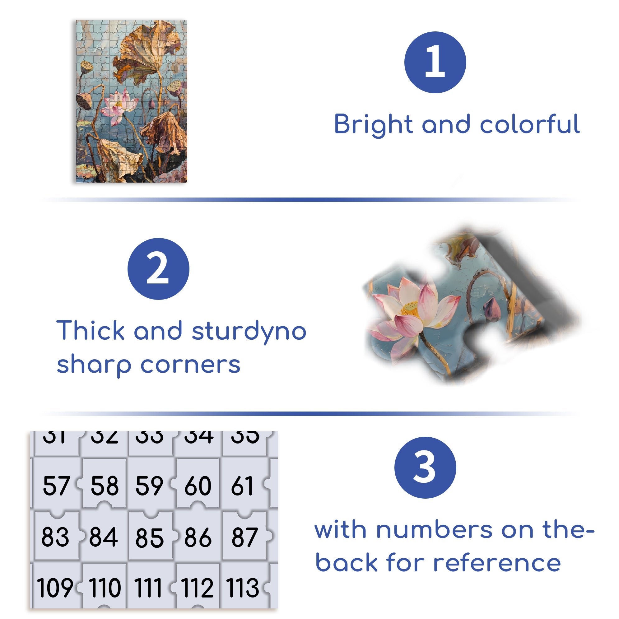 Wither 500pcs/1000pcs Jigsaw Puzzle, Scratch-Resistant, Interactive Family Game & Brain-Boosting DIY Decor, Perfect for Halloween, Christmas & New Year Gifts, Family Puzzle Game
