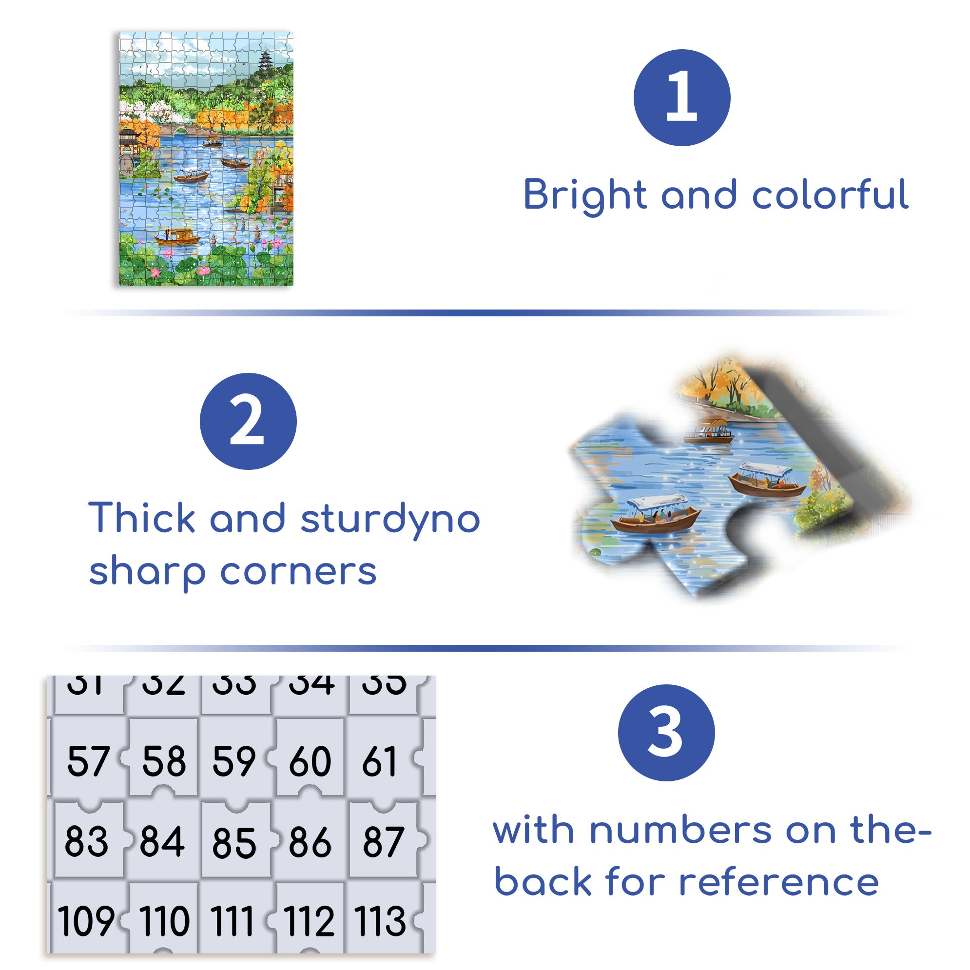 Hangzhou 500pcs/1000pcs Jigsaw Puzzle, Scratch-Resistant, Interactive Family Game & Brain-Boosting DIY Decor, Perfect for Halloween, Christmas & New Year Gifts, Family Puzzle Game