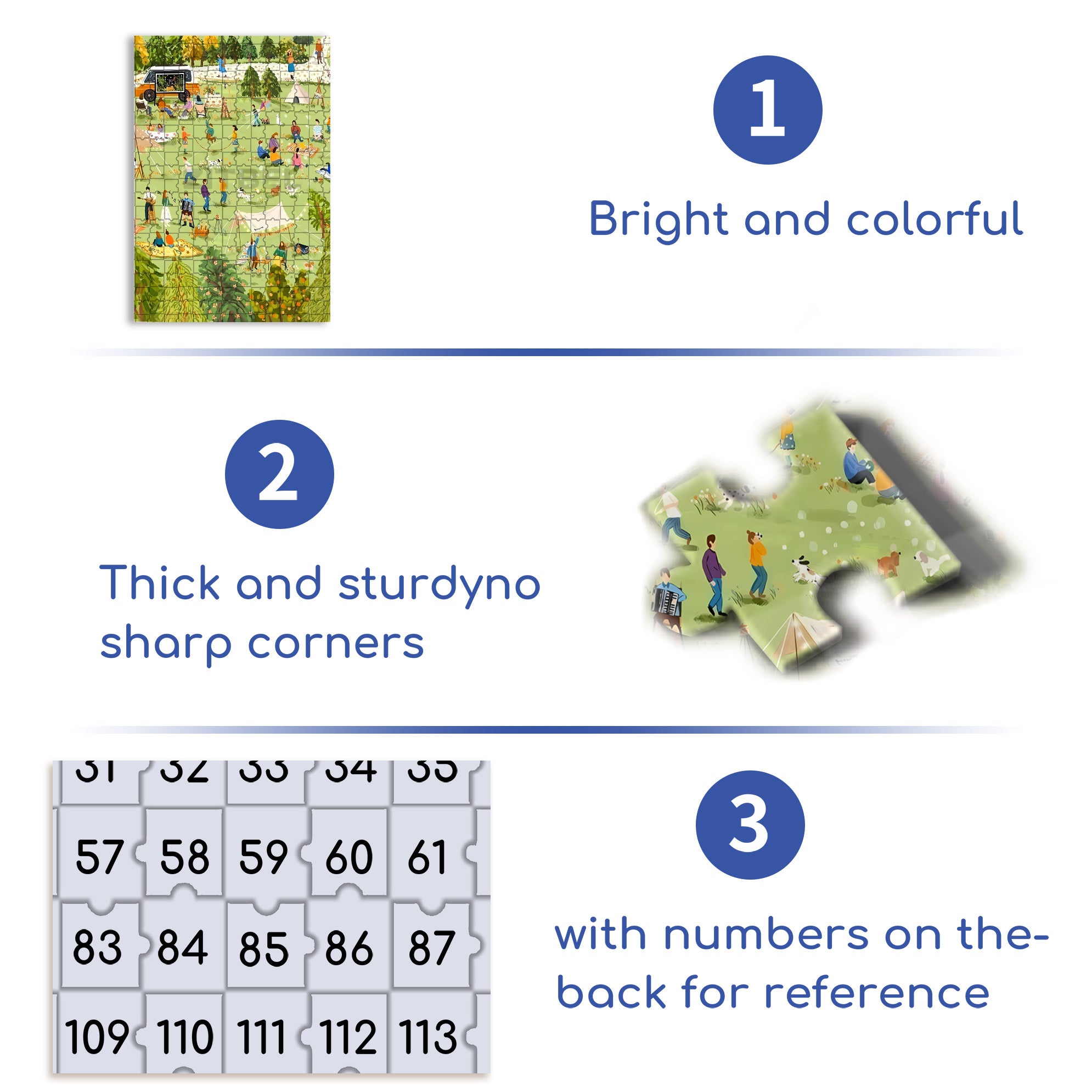 Happy Weekend 500pcs/1000pcs Jigsaw Puzzle, Scratch-Resistant, Interactive Family Game & Brain-Boosting DIY Decor, Perfect for Halloween, Christmas & New Year Gifts, Family Puzzle Game