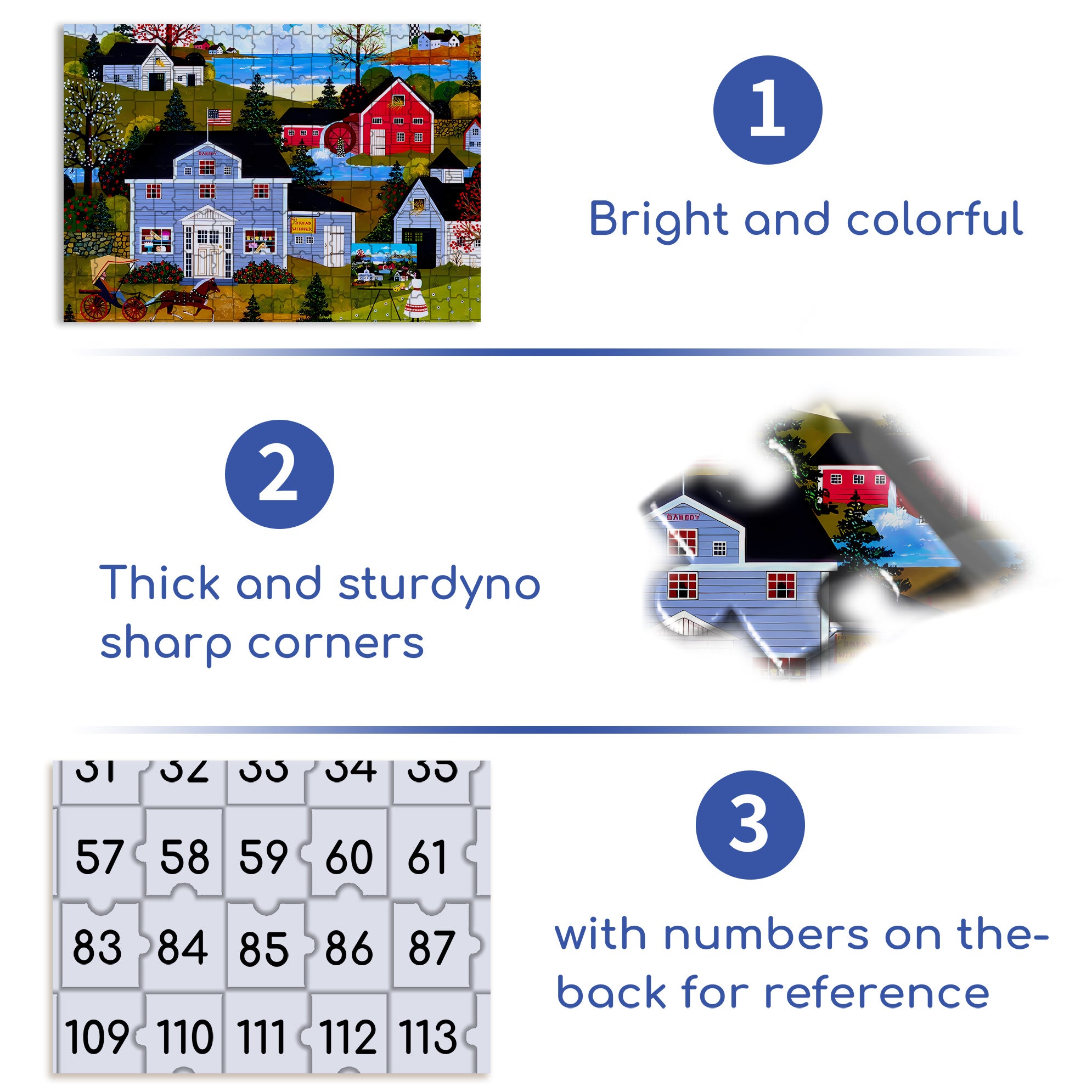 Have A Great Day 500pcs/1000pcs Jigsaw Puzzle, Scratch-Resistant, Interactive Family Game & Brain-Boosting DIY Decor, Perfect for Halloween, Christmas & New Year Gifts, Family Puzzle Game