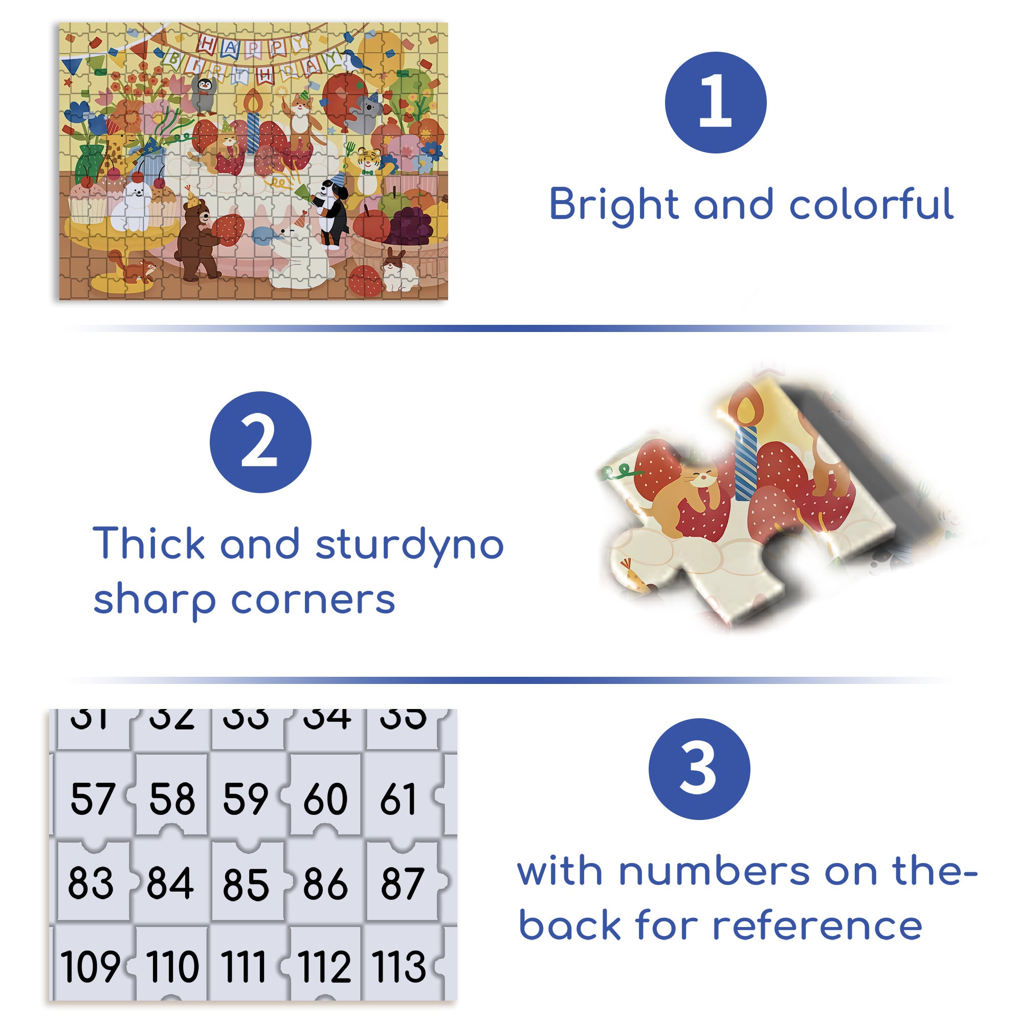 Animals Event At Night 500pcs/1000pcs Jigsaw Puzzle, Scratch-Resistant, Interactive Family Game & Brain-Boosting DIY Decor, Perfect for Halloween, Christmas & New Year Gifts, Family Puzzle Game