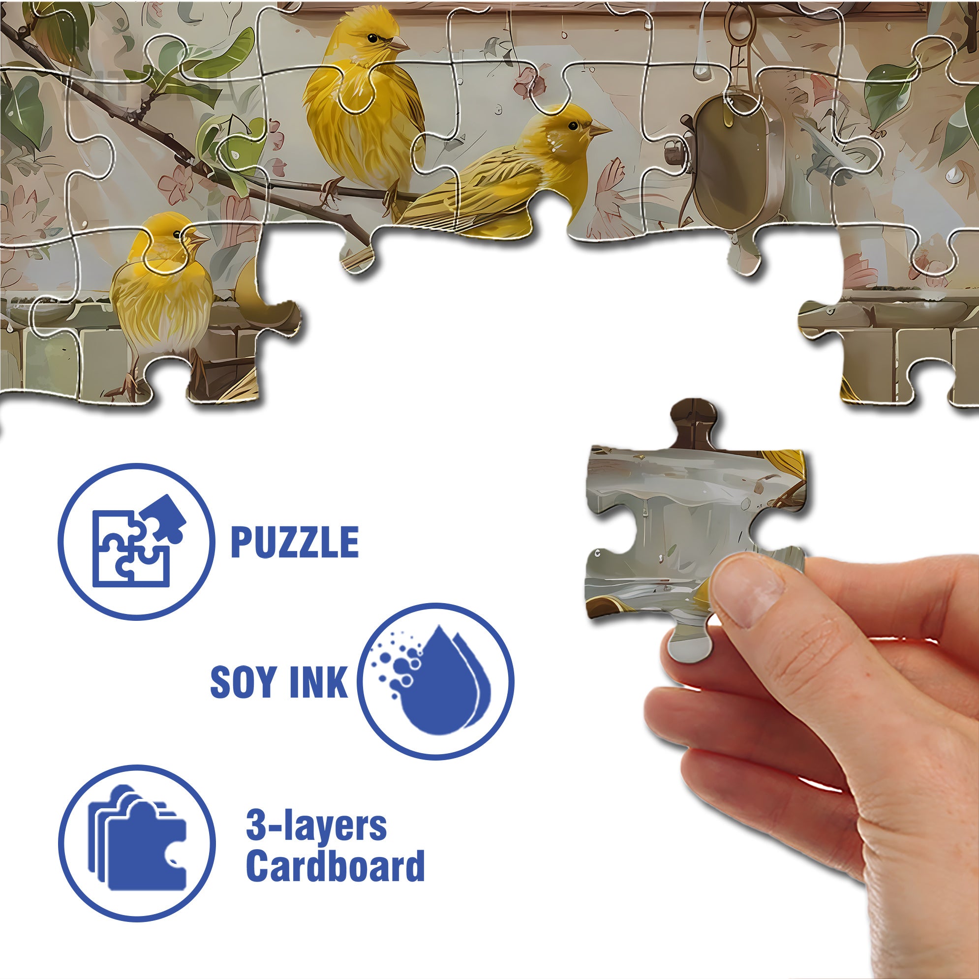 Available at Studio 500pcs/1000pcs Jigsaw Puzzle, Scratch-Resistant, Interactive Family Game & Brain-Boosting DIY Decor, Perfect for Halloween, Christmas & New Year Gifts, Family Puzzle Game