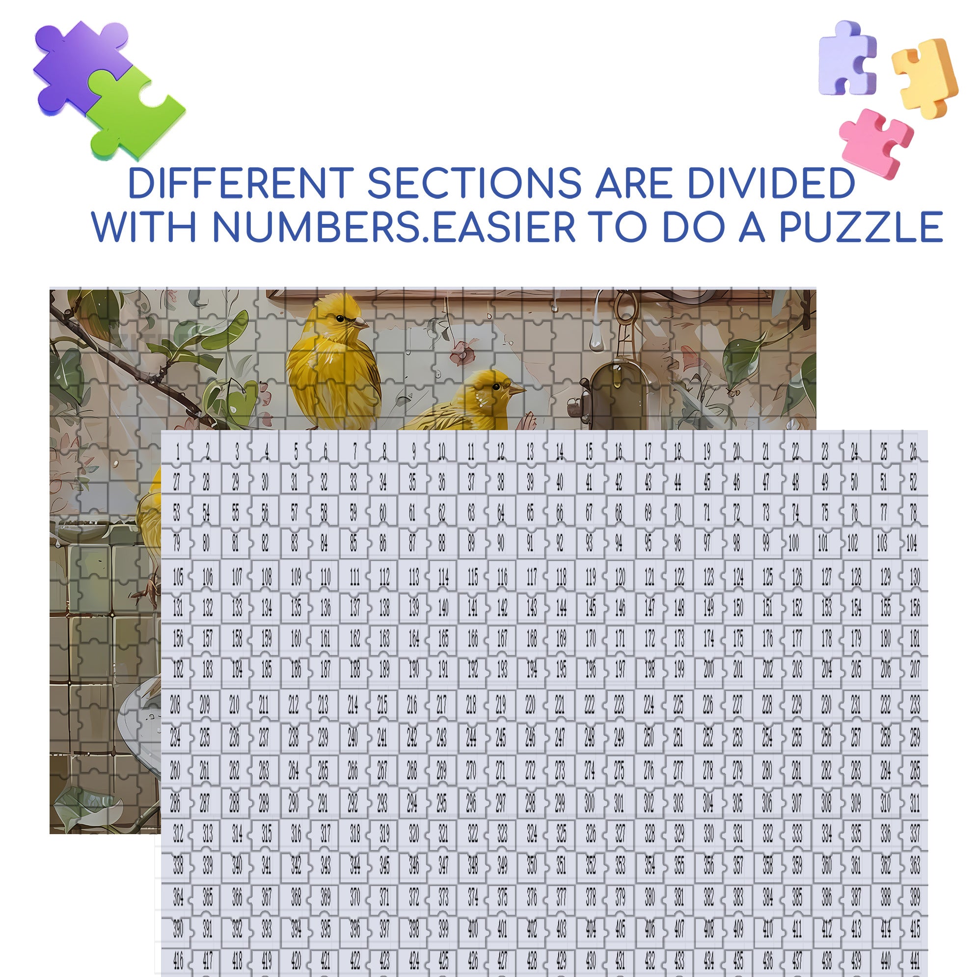 Available at Studio 500pcs/1000pcs Jigsaw Puzzle, Scratch-Resistant, Interactive Family Game & Brain-Boosting DIY Decor, Perfect for Halloween, Christmas & New Year Gifts, Family Puzzle Game