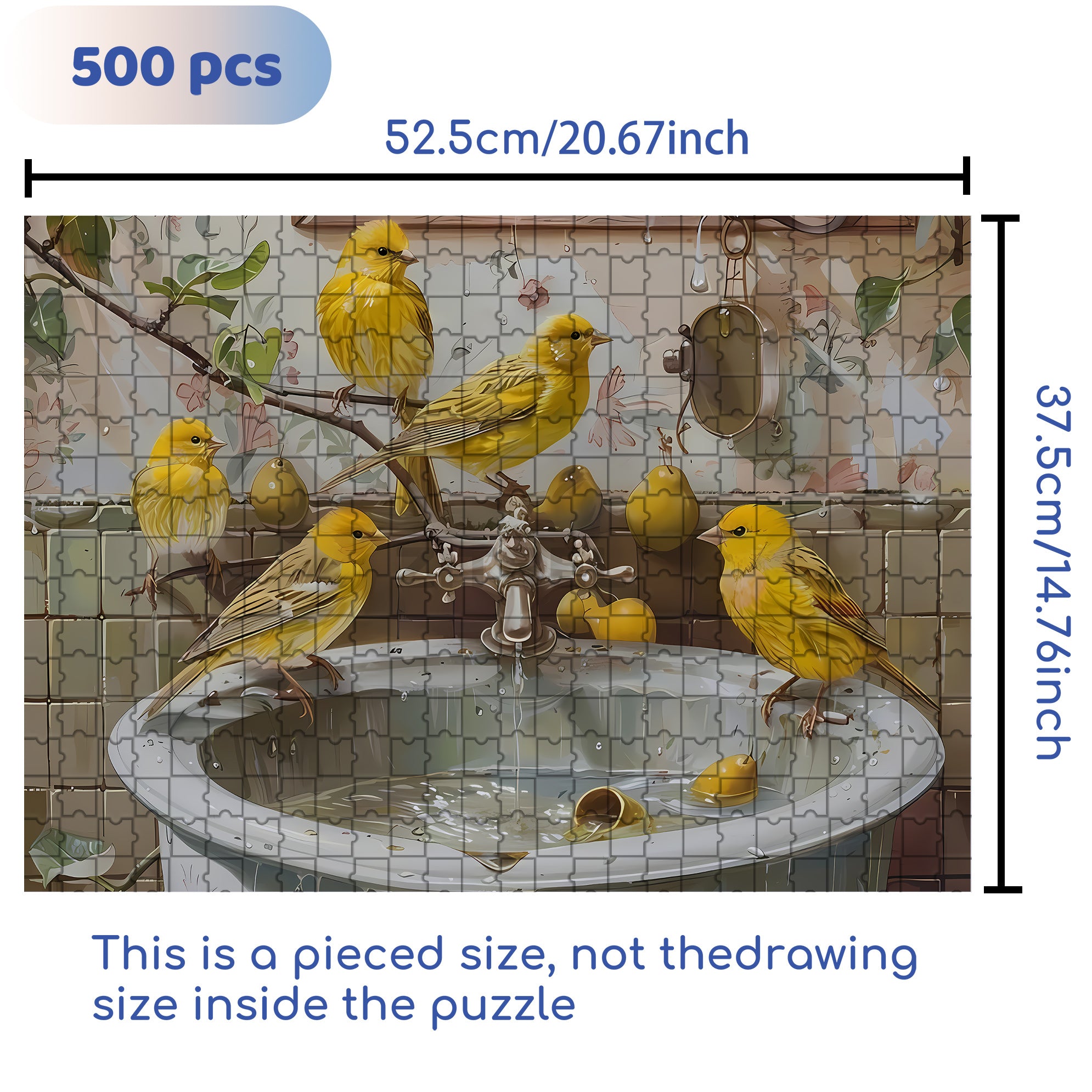 Available at Studio 500pcs/1000pcs Jigsaw Puzzle, Scratch-Resistant, Interactive Family Game & Brain-Boosting DIY Decor, Perfect for Halloween, Christmas & New Year Gifts, Family Puzzle Game